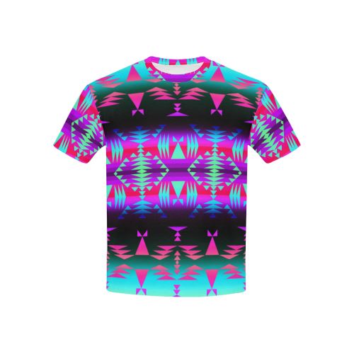 Between the Rocky Mountains All Over Print T-shirt for Kid (USA Size) (Model T40) All Over Print T-shirt for Kid (T40) e-joyer
