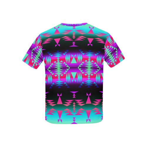 Between the Rocky Mountains All Over Print T-shirt for Kid (USA Size) (Model T40) All Over Print T-shirt for Kid (T40) e-joyer