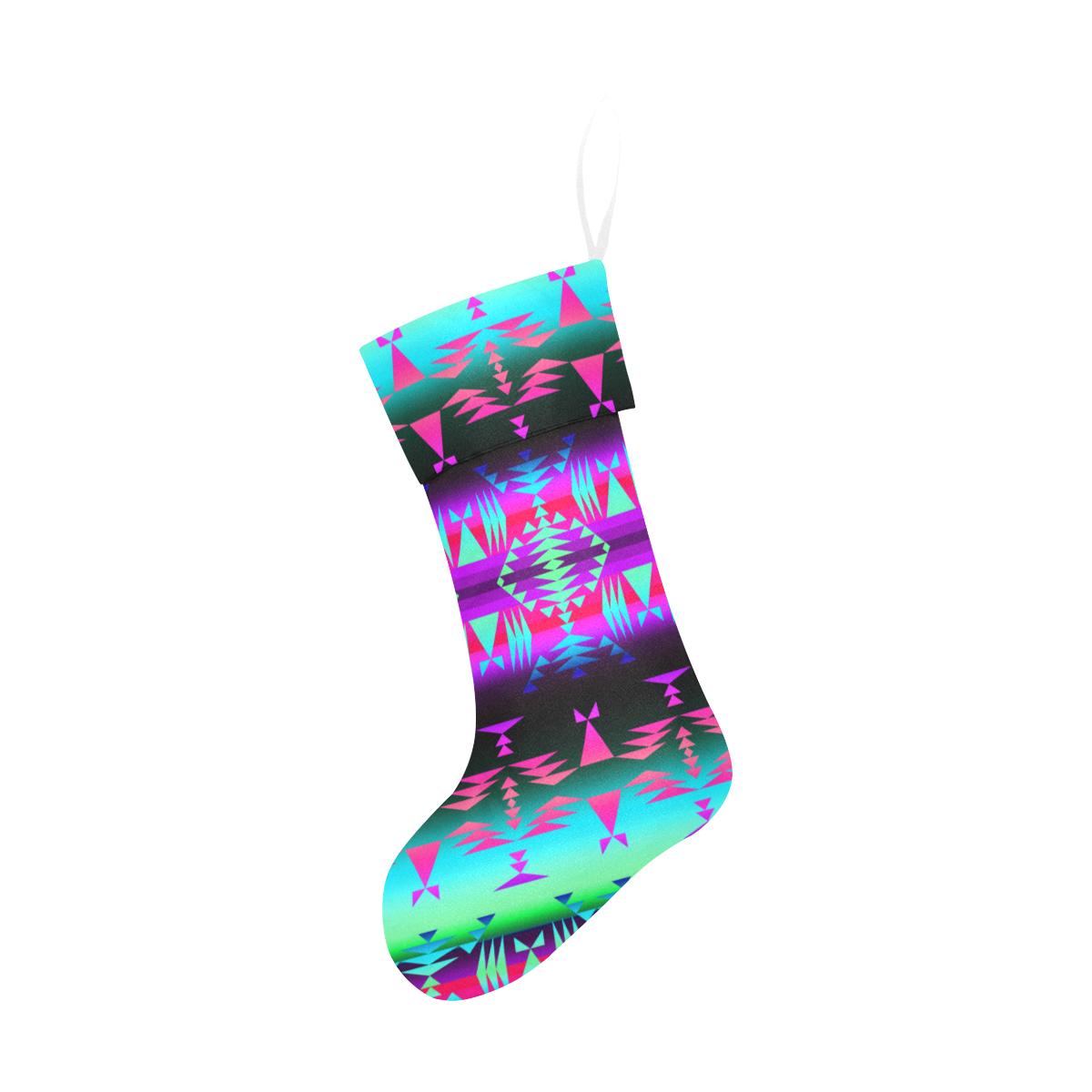 Between the Rocky Mountains Christmas Stocking holiday stocking e-joyer