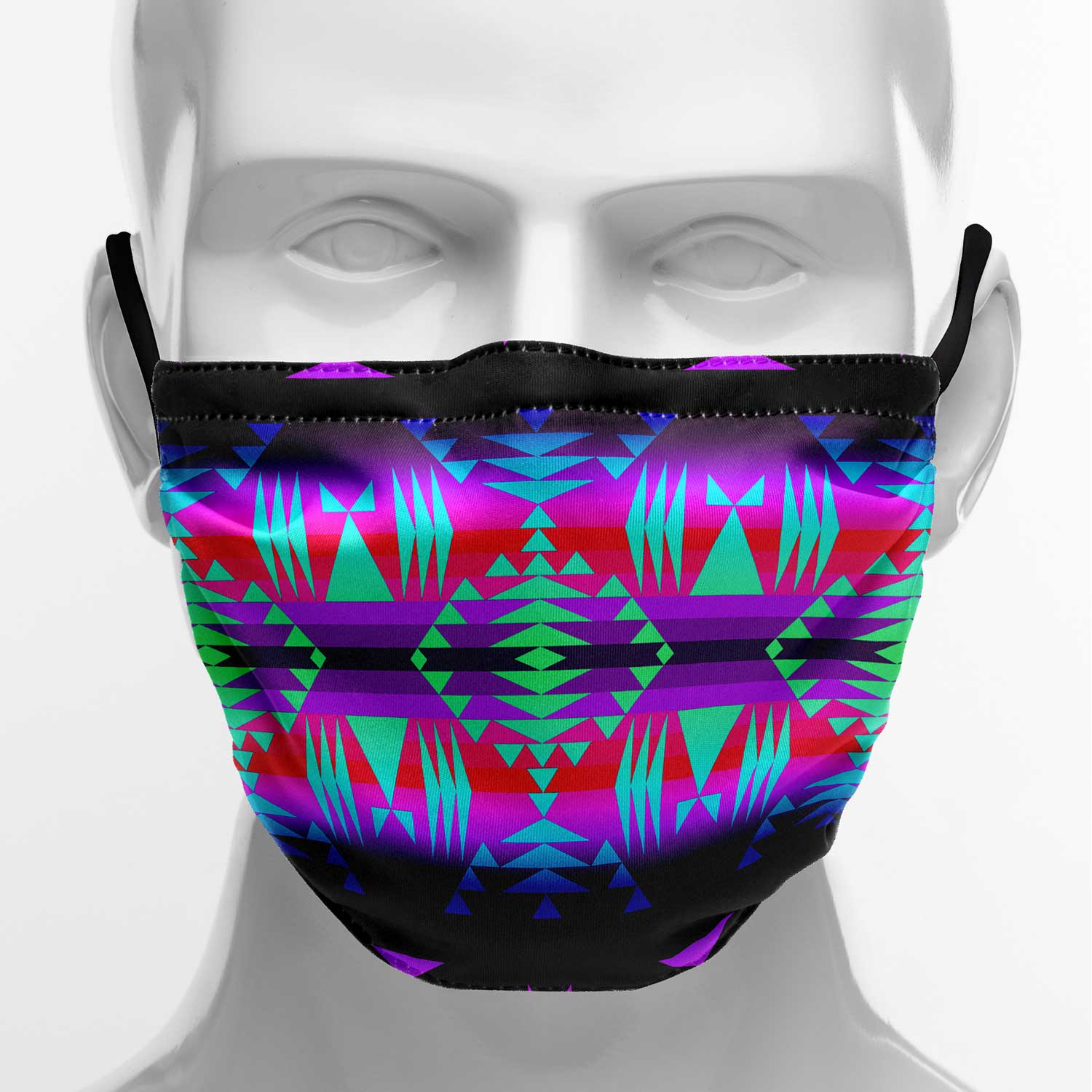 Between the Rocky Mountains Face Cover Herman