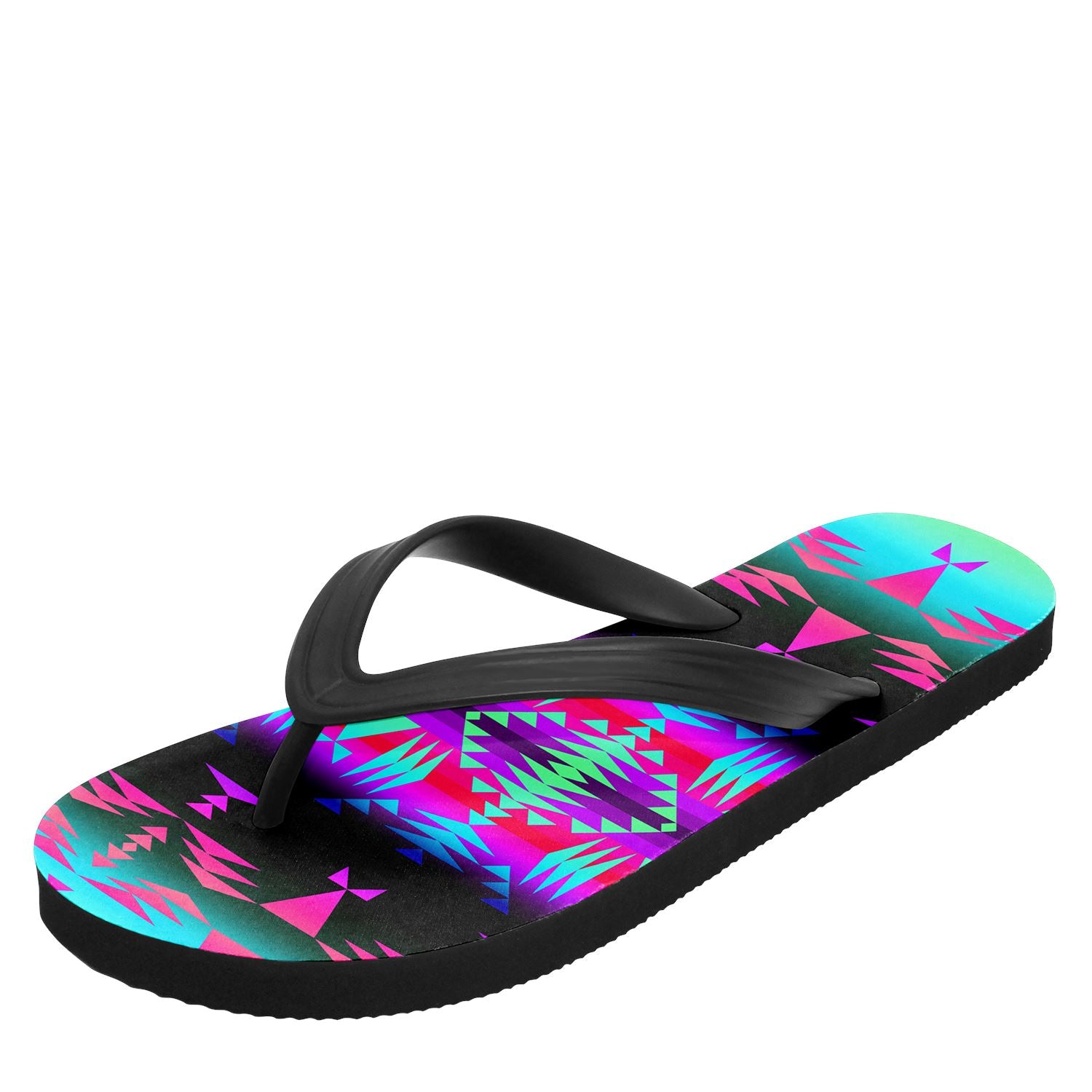 Between the Rocky Mountains Flip Flops 49 Dzine