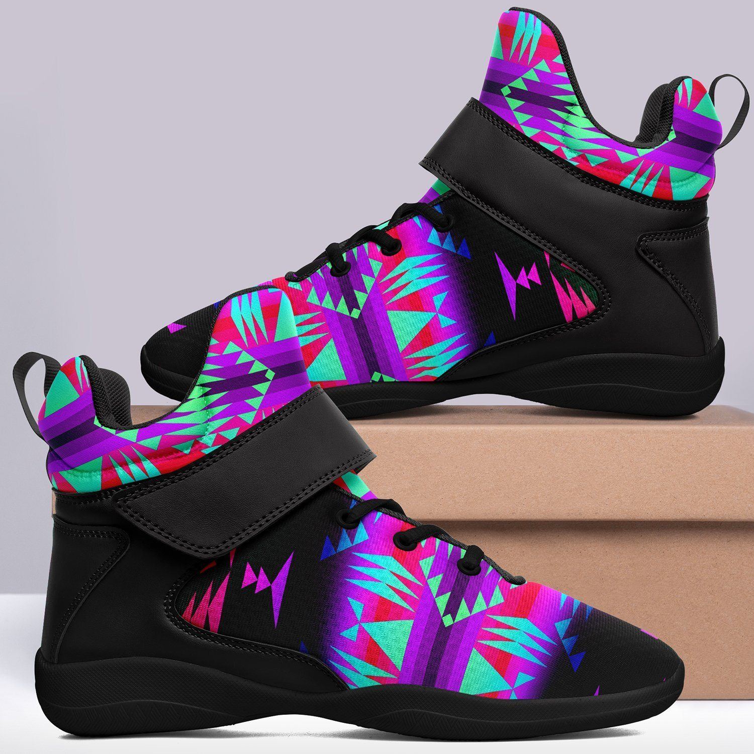 Between the Rocky Mountains Ipottaa Basketball / Sport High Top Shoes - Black Sole 49 Dzine