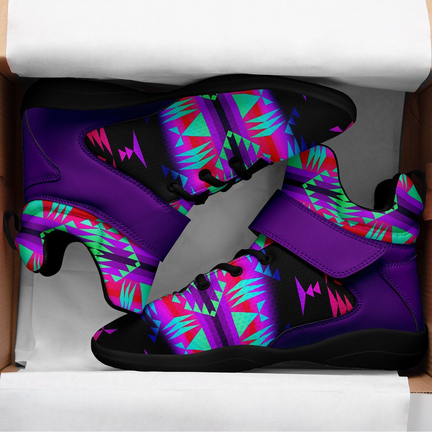 Between the Rocky Mountains Ipottaa Basketball / Sport High Top Shoes - Black Sole 49 Dzine