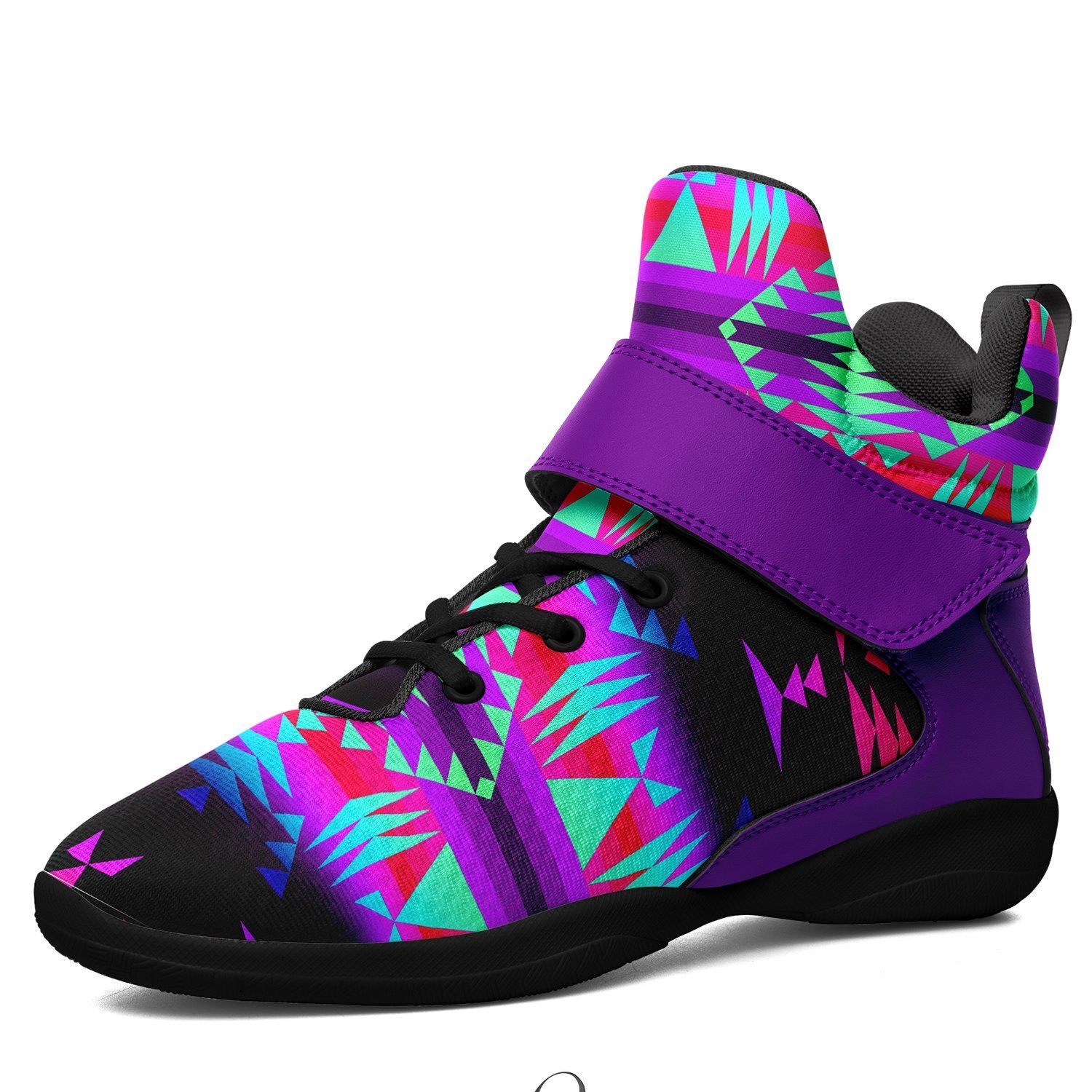 Between the Rocky Mountains Ipottaa Basketball / Sport High Top Shoes - Black Sole 49 Dzine US Men 7 / EUR 40 Black Sole with Indigo Strap