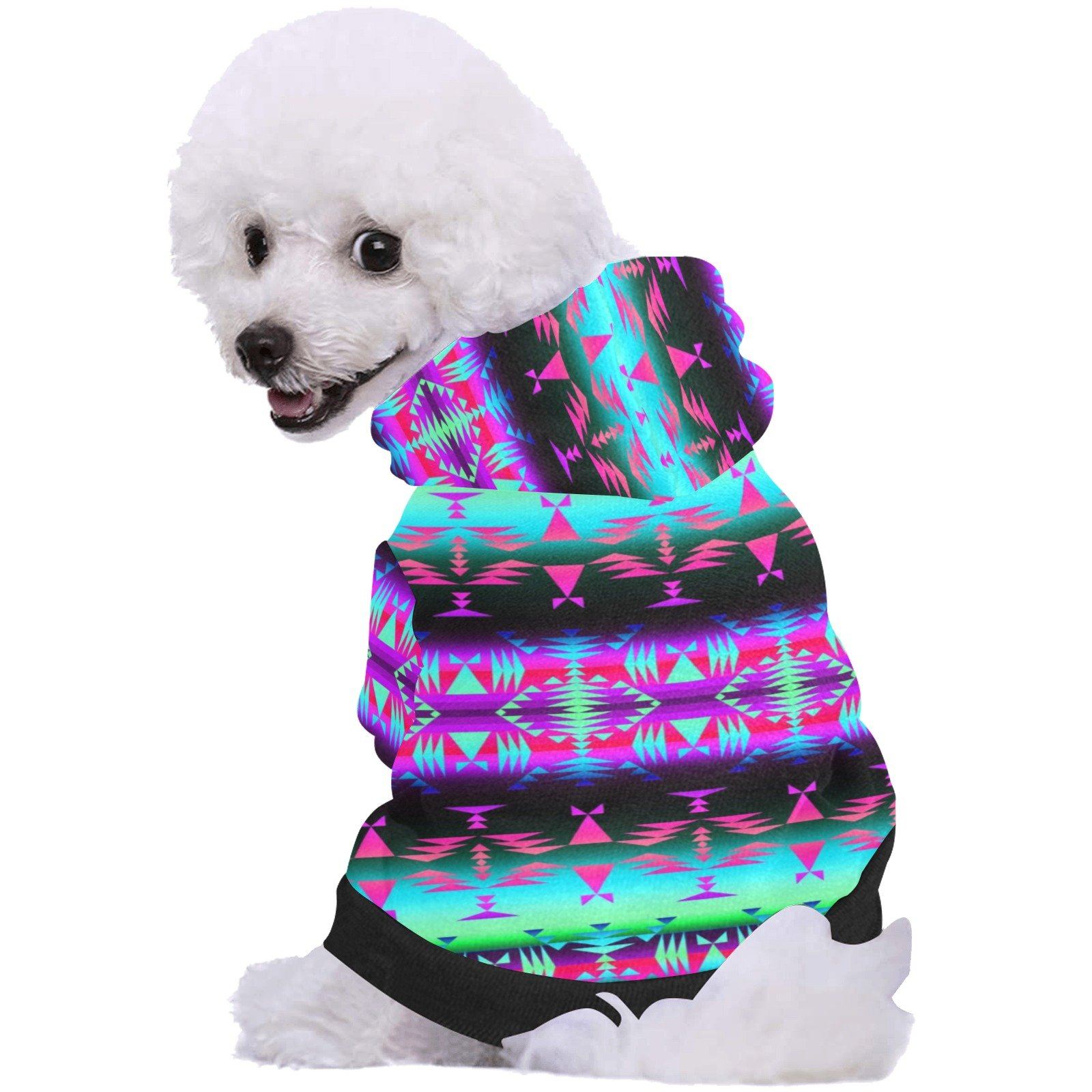 Between the Rocky Mountains Pet Dog Hoodie Pet Dog Hoodie e-joyer 