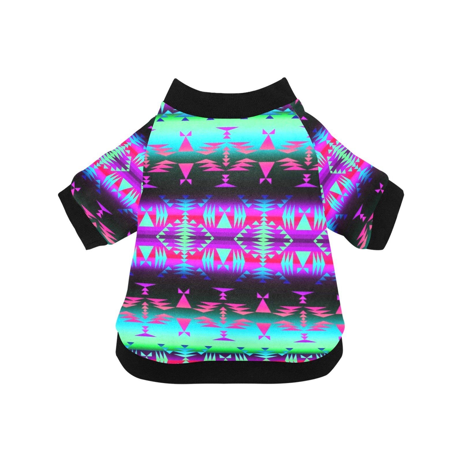 Between the Rocky Mountains Pet Dog Round Neck Shirt Pet Dog Round Neck Shirt e-joyer