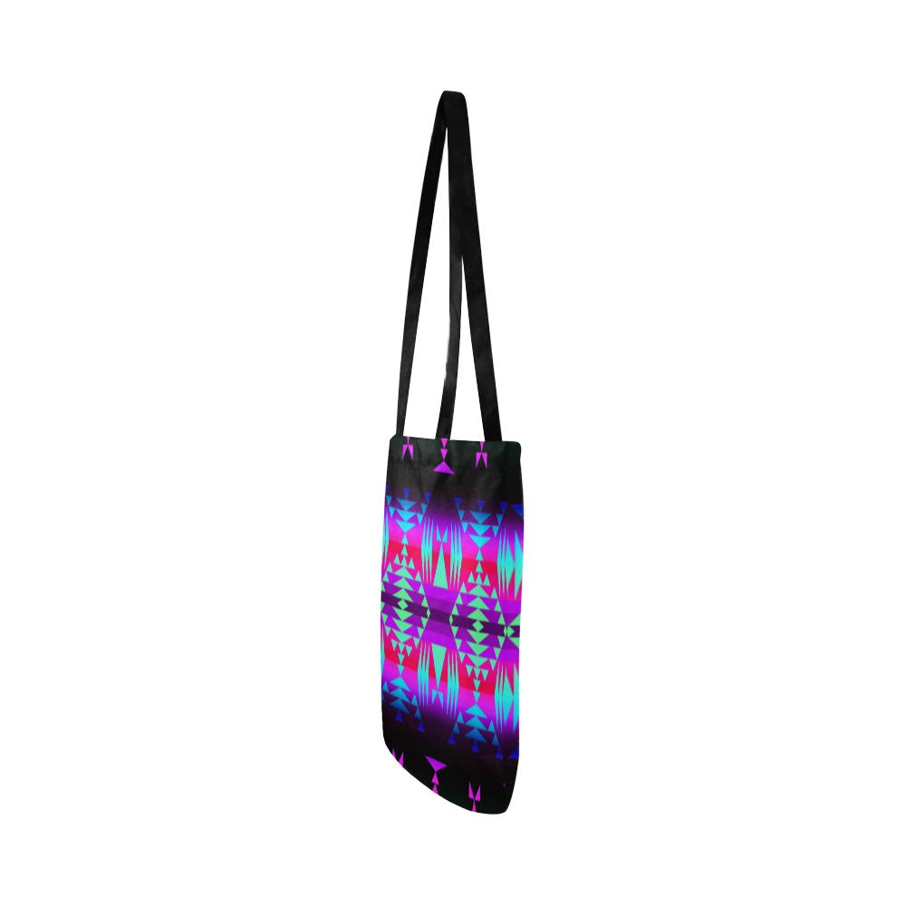 Between the Rocky Mountains Reusable Shopping Bag Model 1660 (Two sides) Shopping Tote Bag (1660) e-joyer
