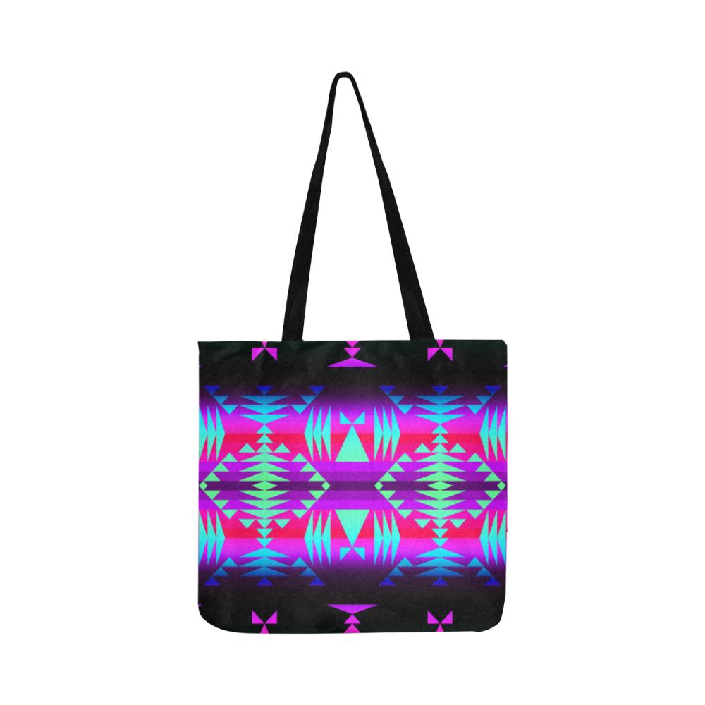 Between the Rocky Mountains Reusable Shopping Bag Model 1660 (Two sides) Shopping Tote Bag (1660) e-joyer
