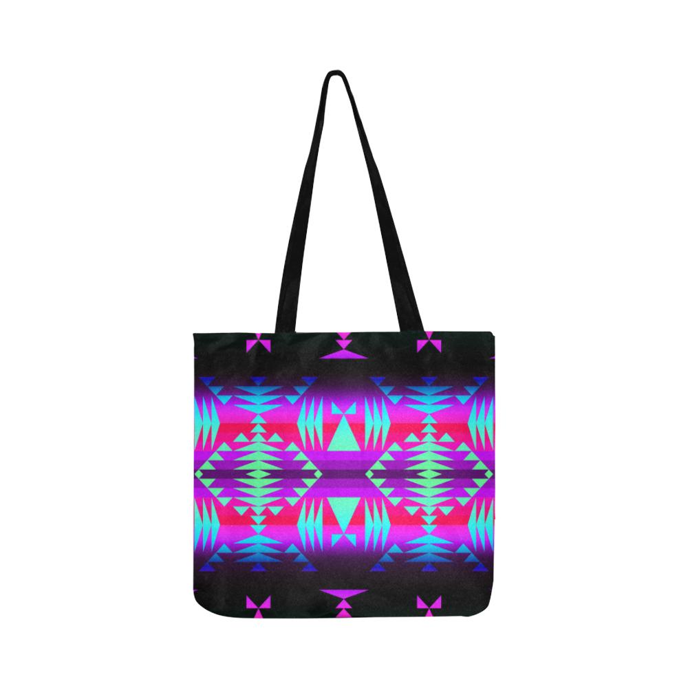 Between the Rocky Mountains Reusable Shopping Bag Model 1660 (Two sides) Shopping Tote Bag (1660) e-joyer 