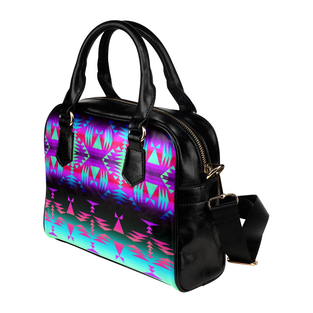 Between the Rocky Mountains Shoulder Handbag (Model 1634) Shoulder Handbags (1634) e-joyer