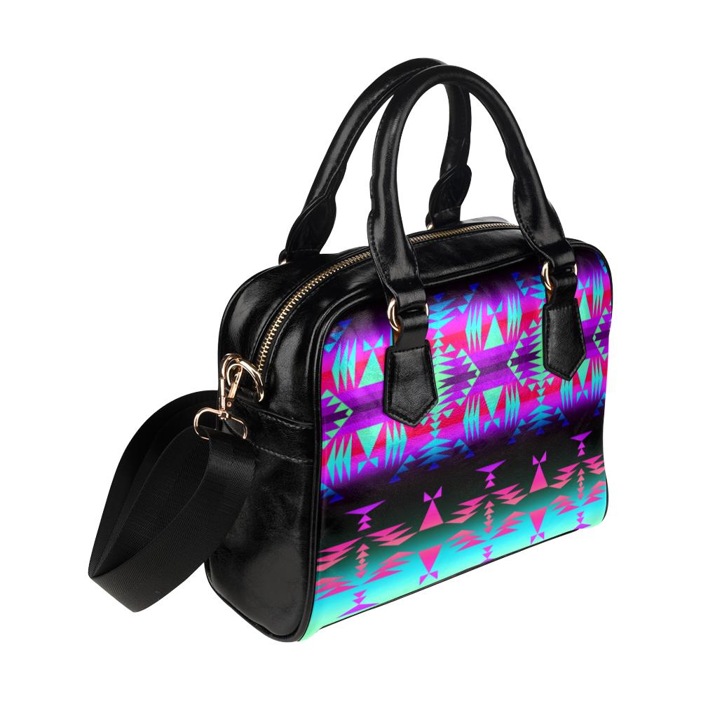 Between the Rocky Mountains Shoulder Handbag (Model 1634) Shoulder Handbags (1634) e-joyer