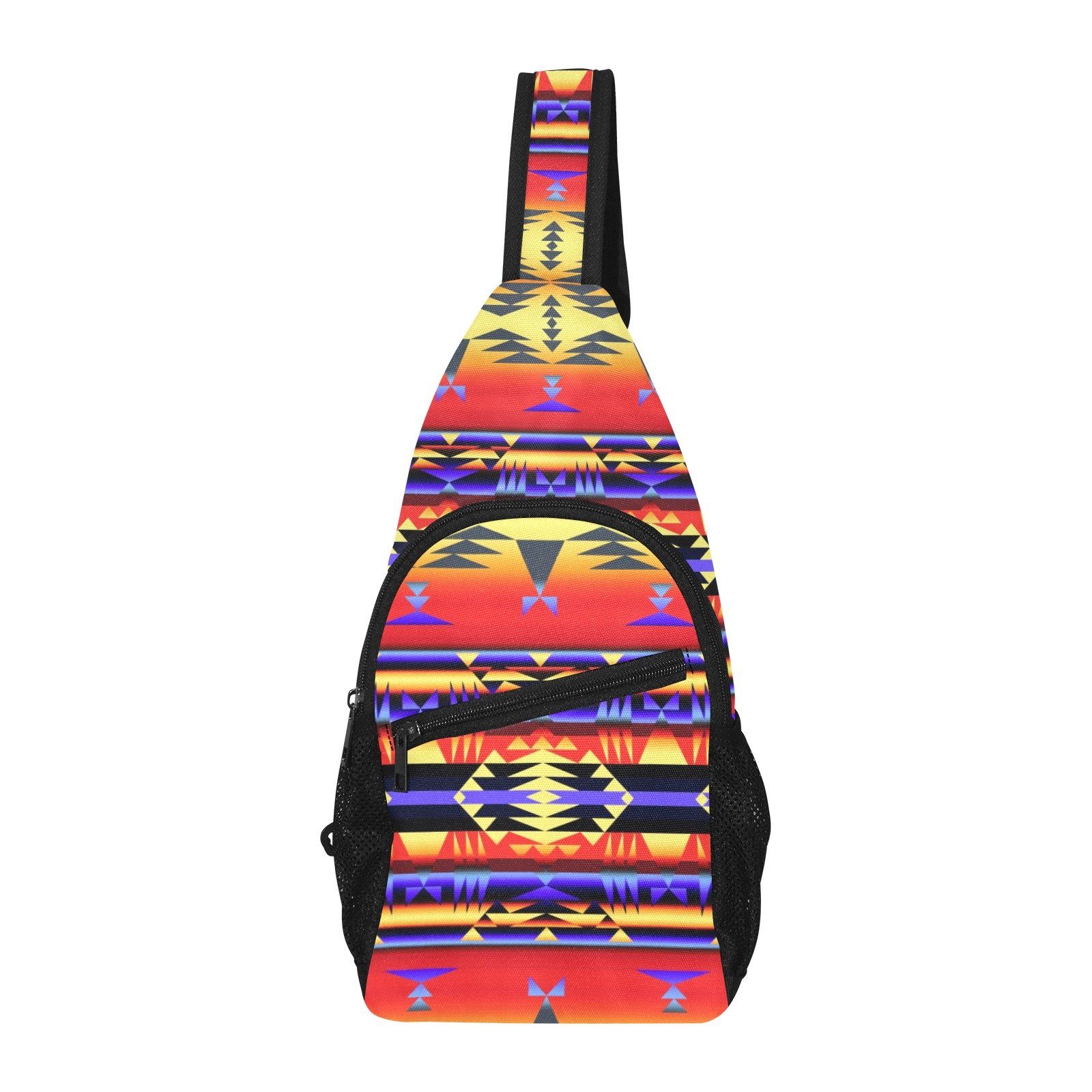 Between the San Juan Mountains All Over Print Chest Bag (Model 1719) All Over Print Chest Bag (1719) e-joyer