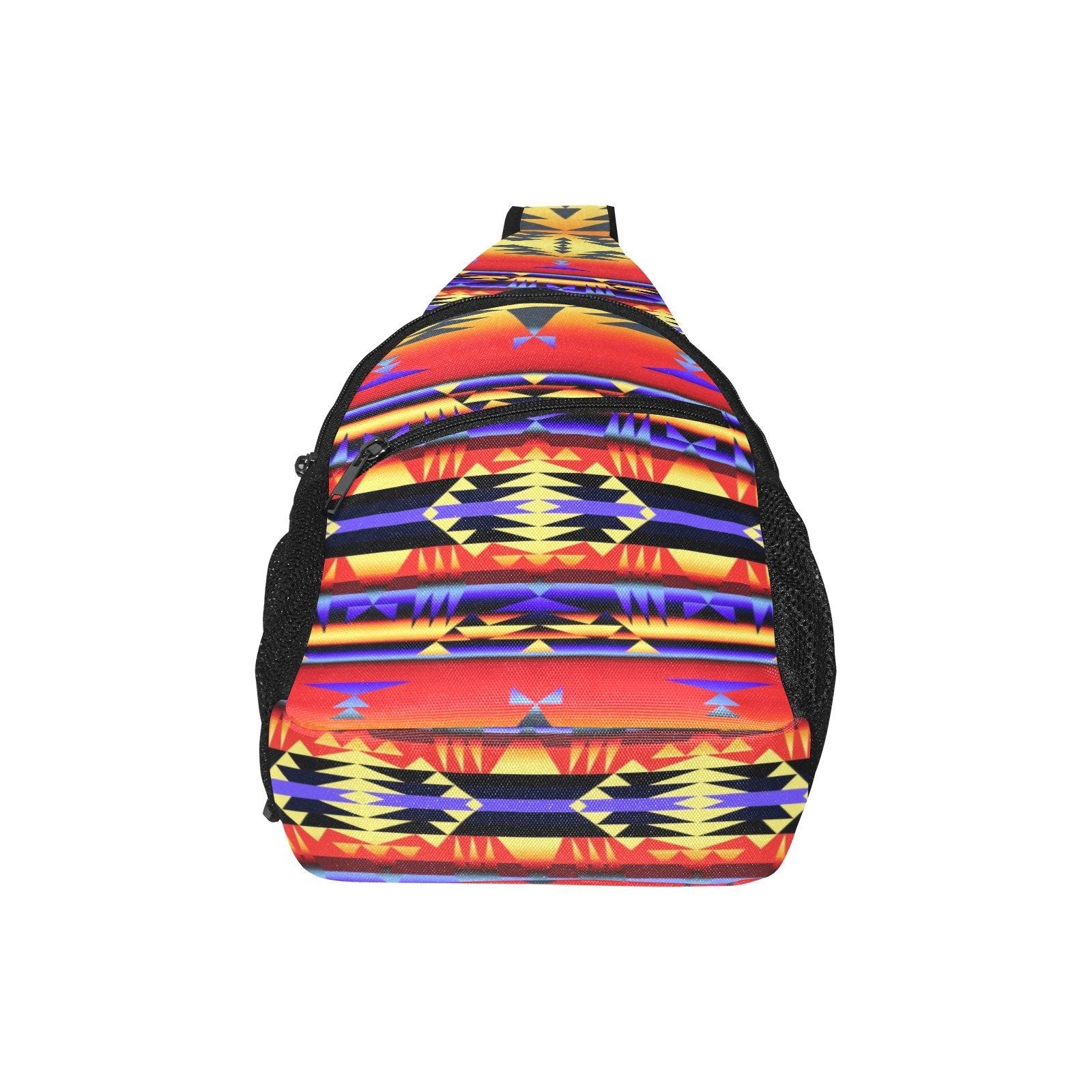 Between the San Juan Mountains All Over Print Chest Bag (Model 1719) All Over Print Chest Bag (1719) e-joyer