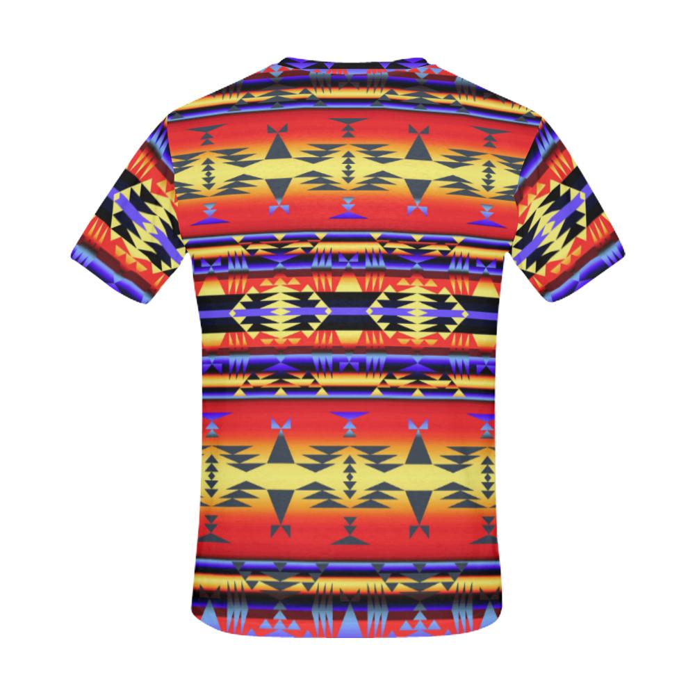 Between the San Juan Mountains All Over Print T-Shirt for Men (USA Size) (Model T40) All Over Print T-Shirt for Men (T40) e-joyer