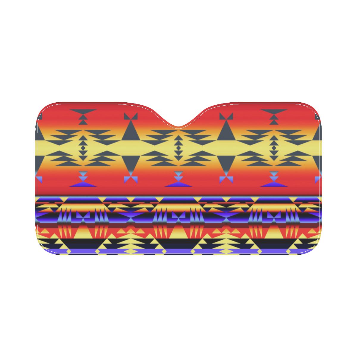 Between the San Juan Mountains Car Sun Shade 55"x30" Car Sun Shade e-joyer