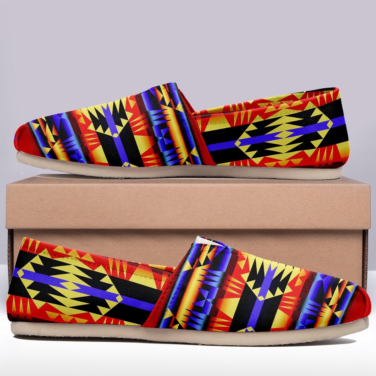 Between the San Juan Mountains Casual Unisex Slip On Shoe Herman
