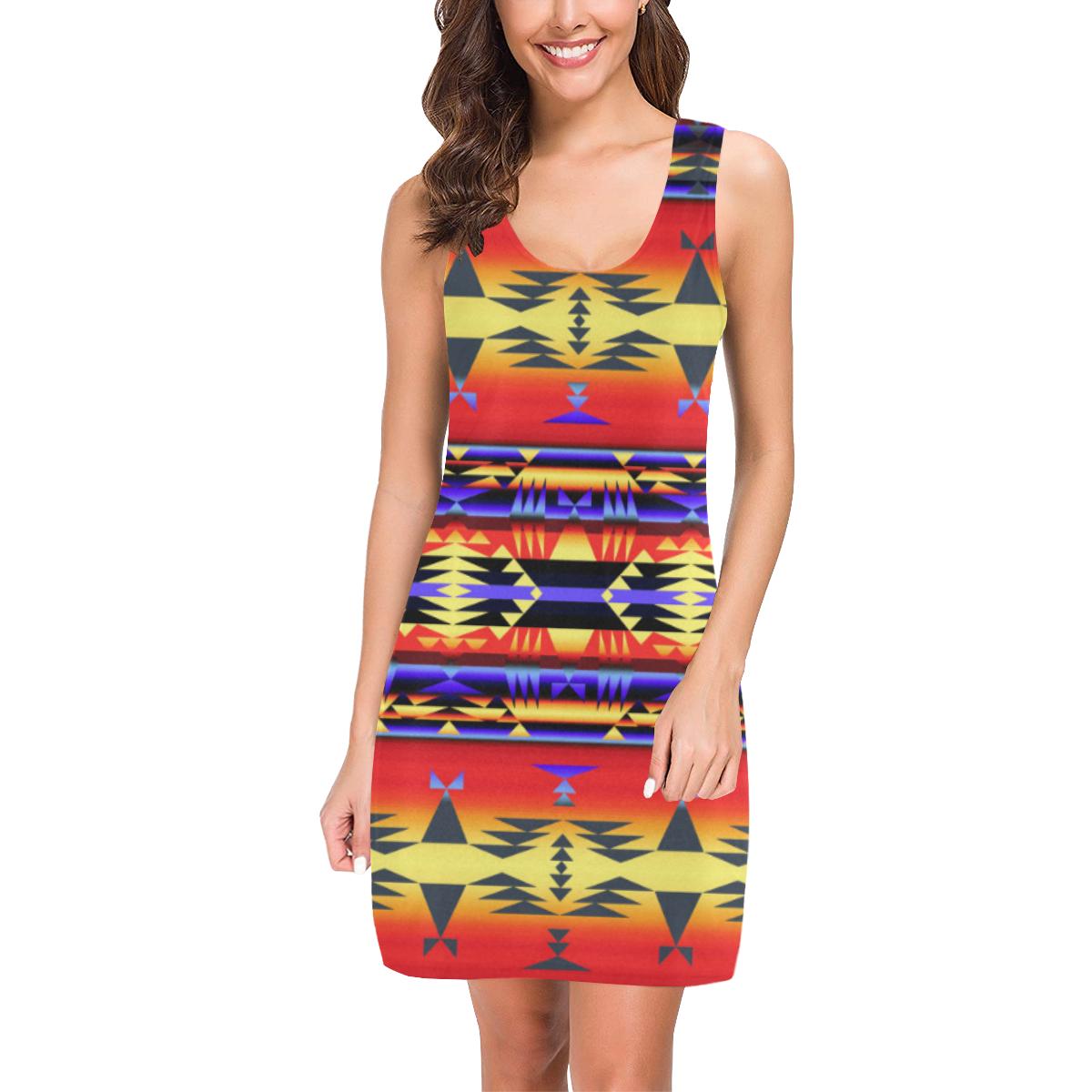 Between the San Juan Mountains IkstsÃmiwa Vest Dress (Model D06) Medea Vest Dress (D06) e-joyer