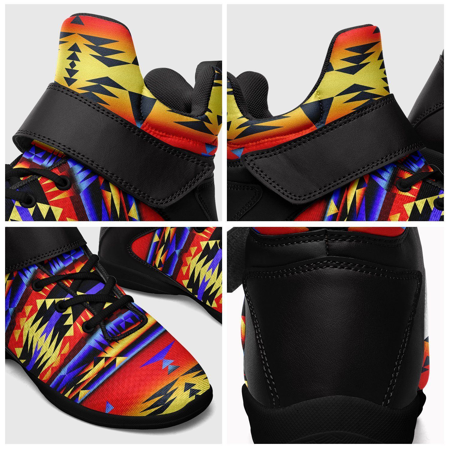 Between the San Juan Mountains Ipottaa Basketball / Sport High Top Shoes - Black Sole 49 Dzine