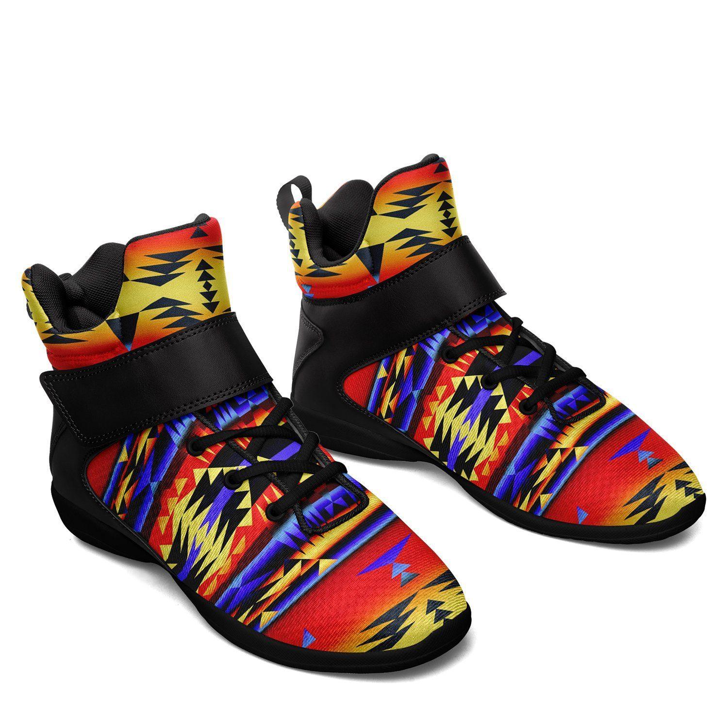 Between the San Juan Mountains Ipottaa Basketball / Sport High Top Shoes - Black Sole 49 Dzine
