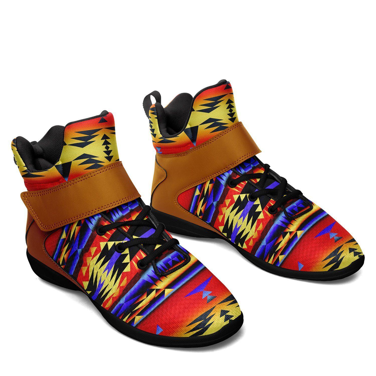 Between the San Juan Mountains Ipottaa Basketball / Sport High Top Shoes - Black Sole 49 Dzine