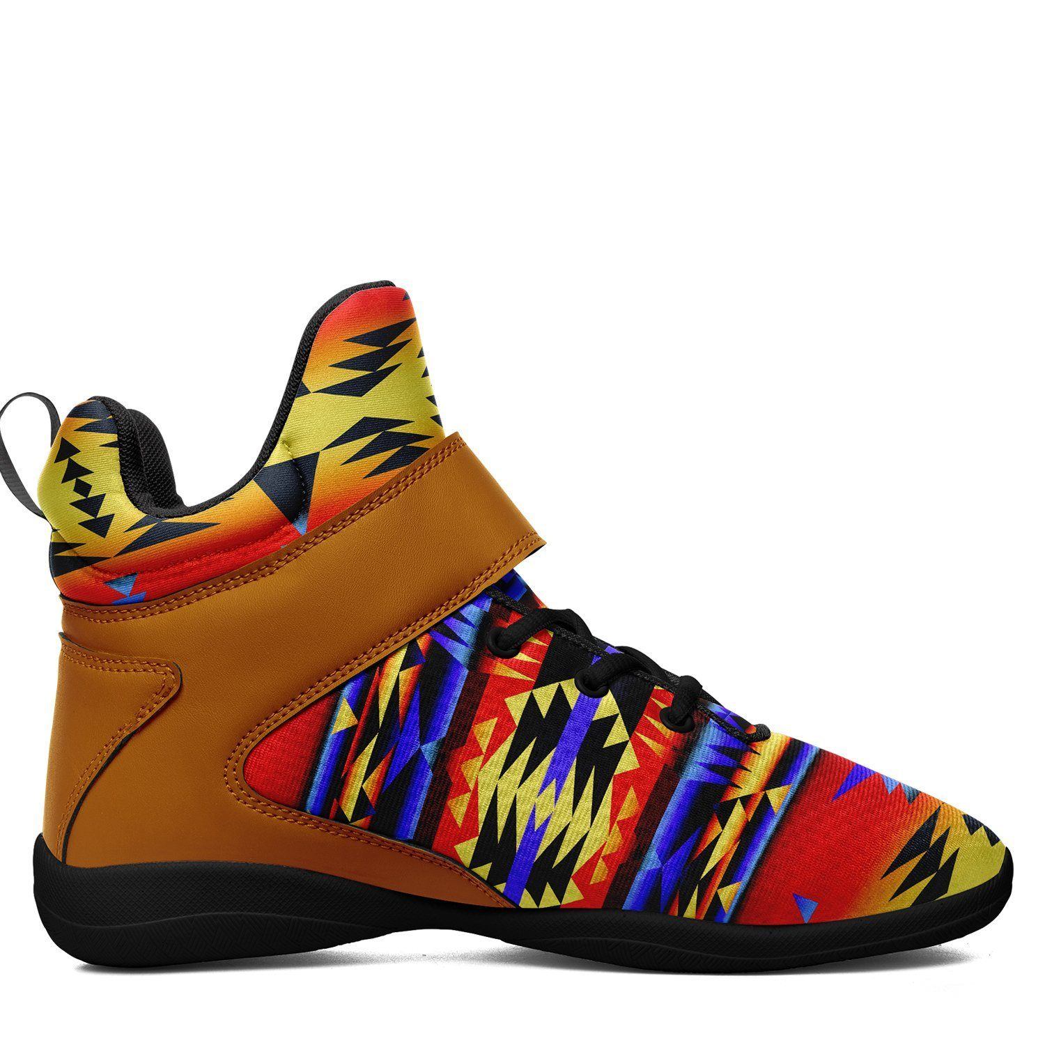 Between the San Juan Mountains Ipottaa Basketball / Sport High Top Shoes - Black Sole 49 Dzine