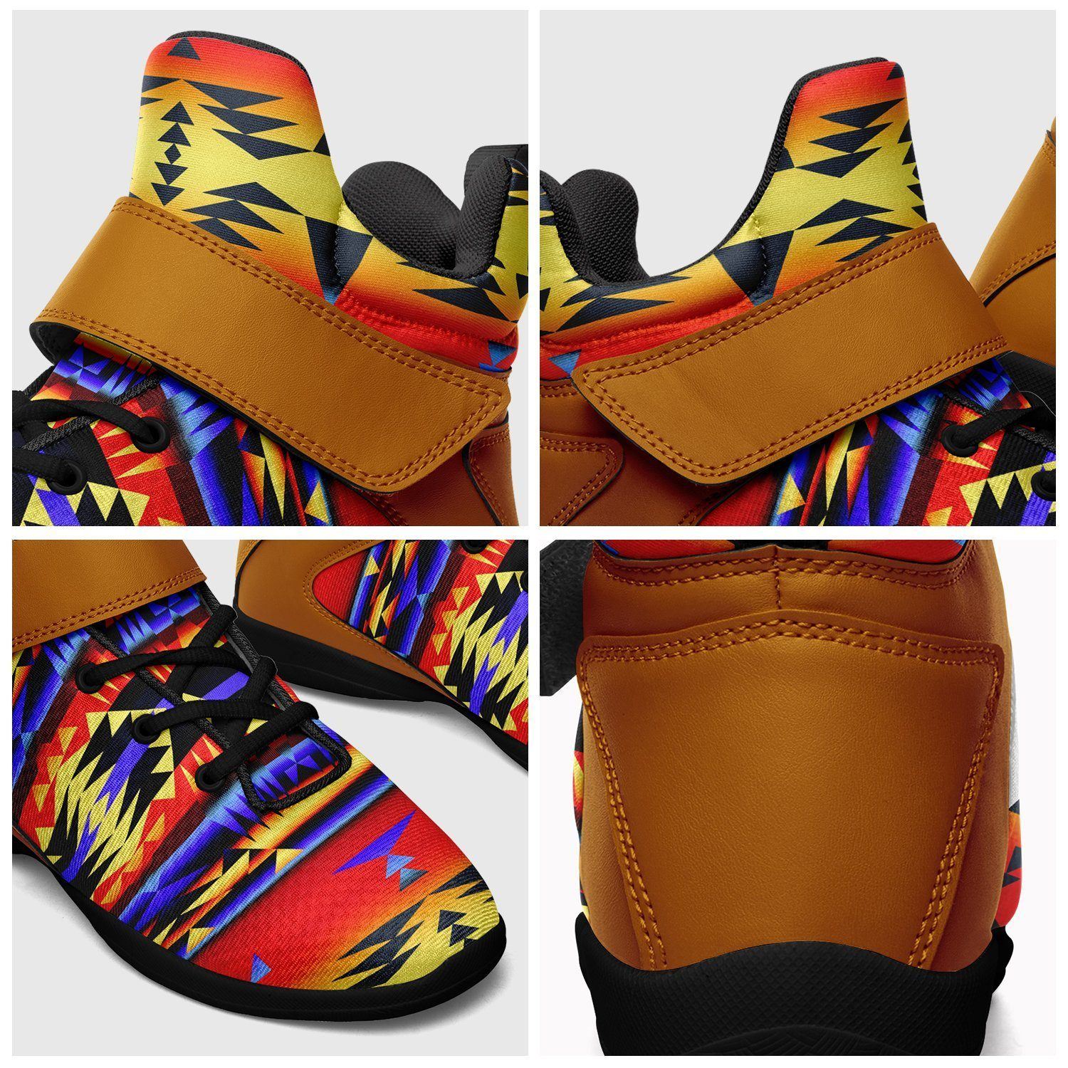Between the San Juan Mountains Ipottaa Basketball / Sport High Top Shoes - Black Sole 49 Dzine