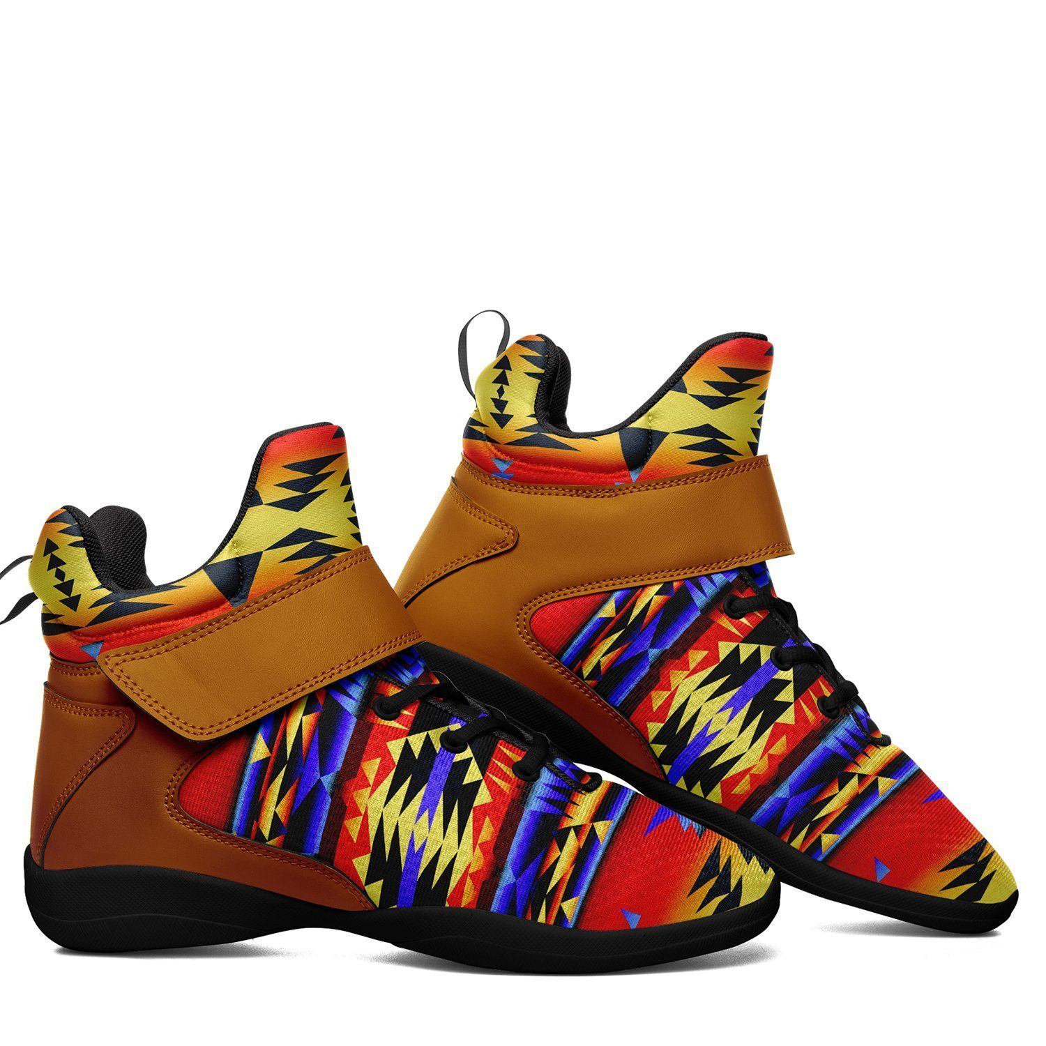 Between the San Juan Mountains Ipottaa Basketball / Sport High Top Shoes - Black Sole 49 Dzine
