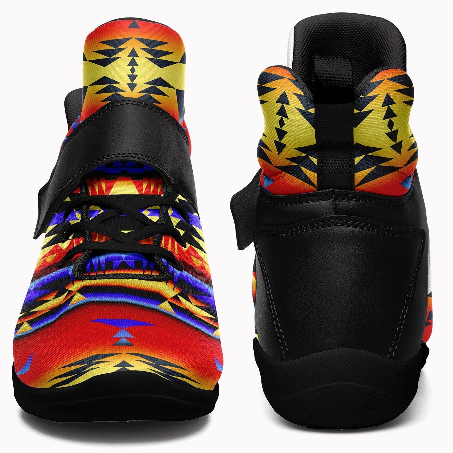 Between the San Juan Mountains Ipottaa Basketball / Sport High Top Shoes - Black Sole 49 Dzine