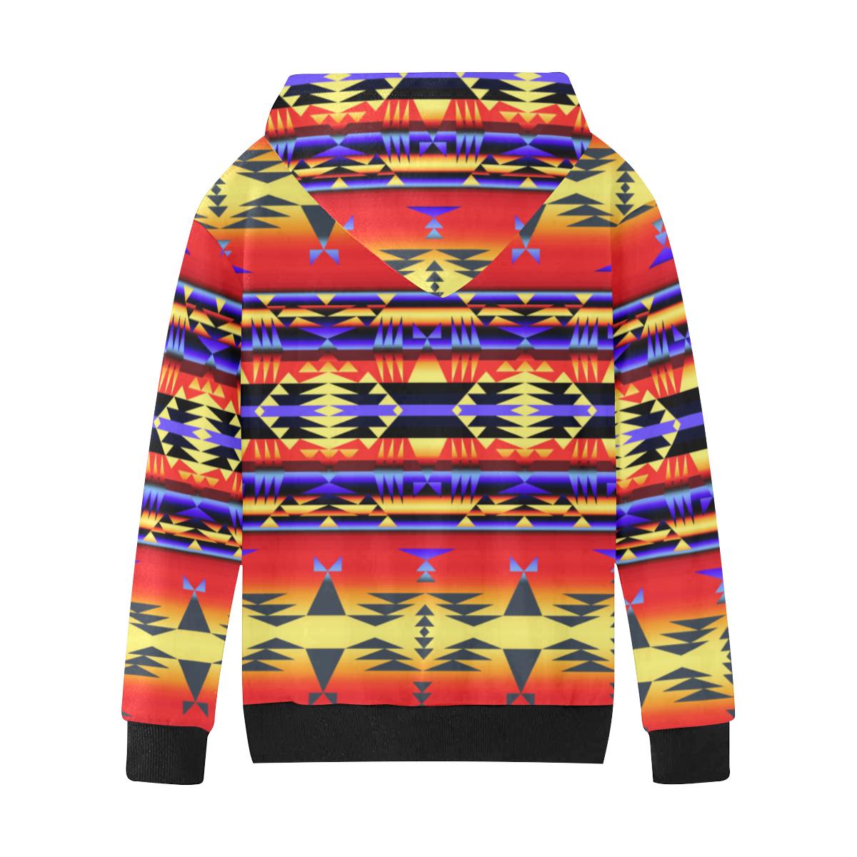 Between the San Juan Mountains Kids' All Over Print Hoodie (Model H38) Kids' AOP Hoodie (H38) e-joyer