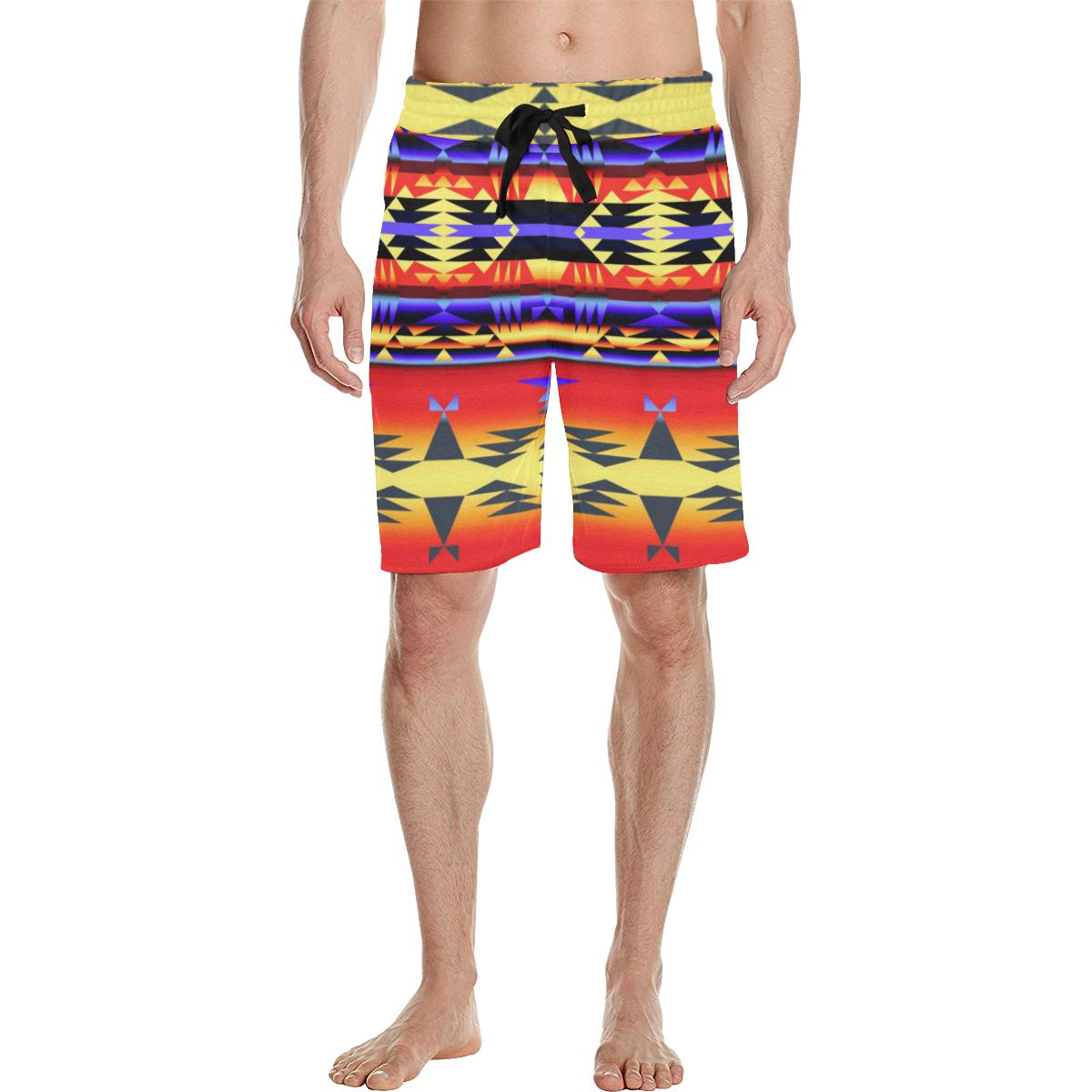 Between the San Juan Mountains Men's All Over Print Casual Shorts (Model L23) Men's Casual Shorts (L23) e-joyer
