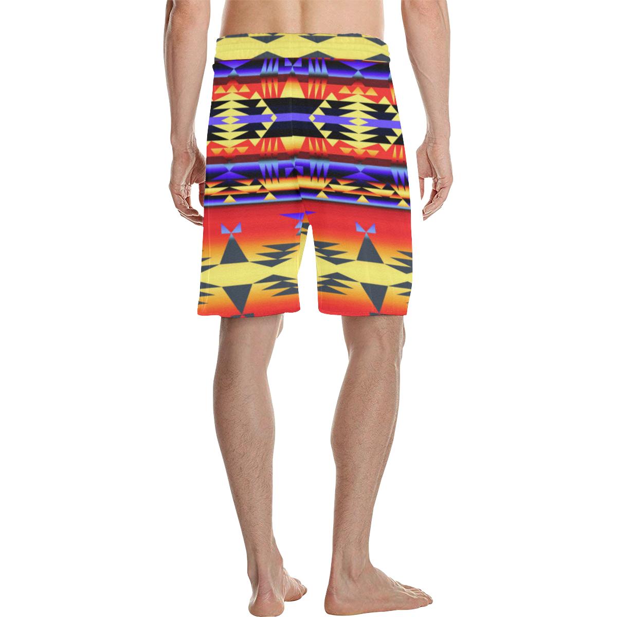 Between the San Juan Mountains Men's All Over Print Casual Shorts (Model L23) Men's Casual Shorts (L23) e-joyer
