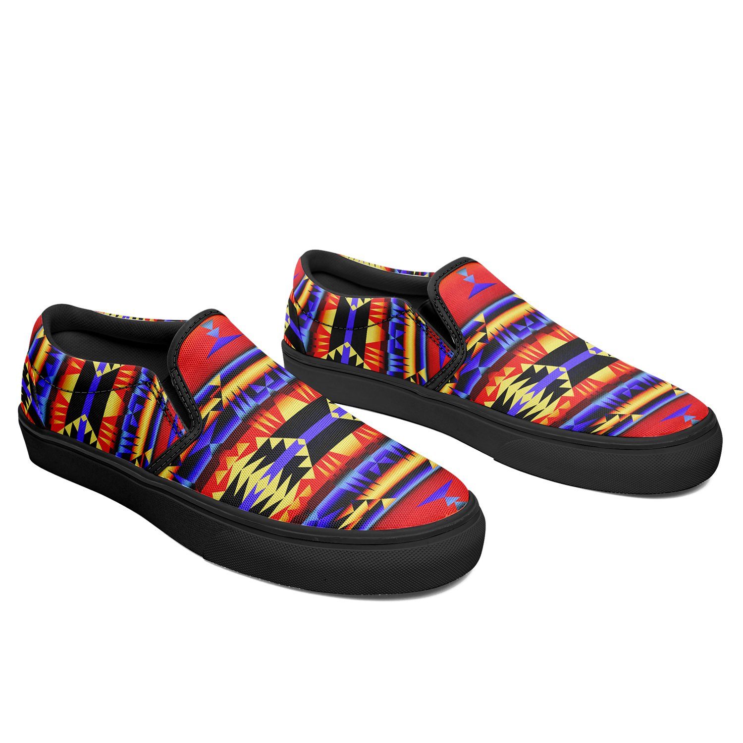 Between the San Juan Mountains Otoyimm Canvas Slip On Shoes 49 Dzine