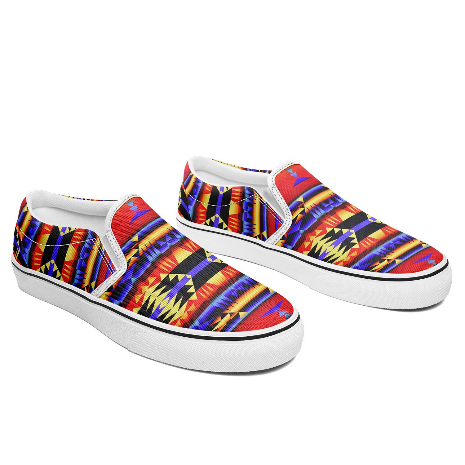 Between the San Juan Mountains Otoyimm Canvas Slip On Shoes 49 Dzine