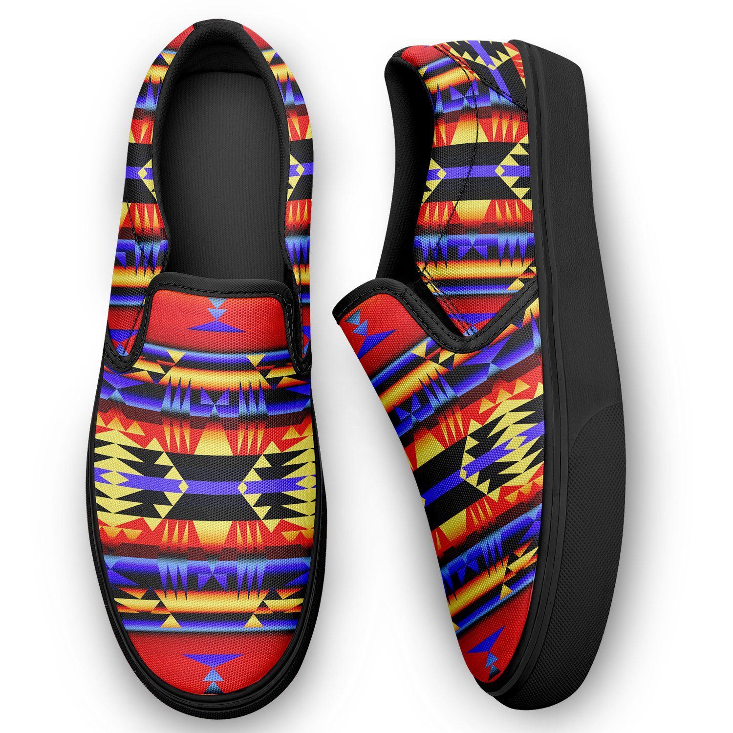Between the San Juan Mountains Otoyimm Kid's Canvas Slip On Shoes 49 Dzine