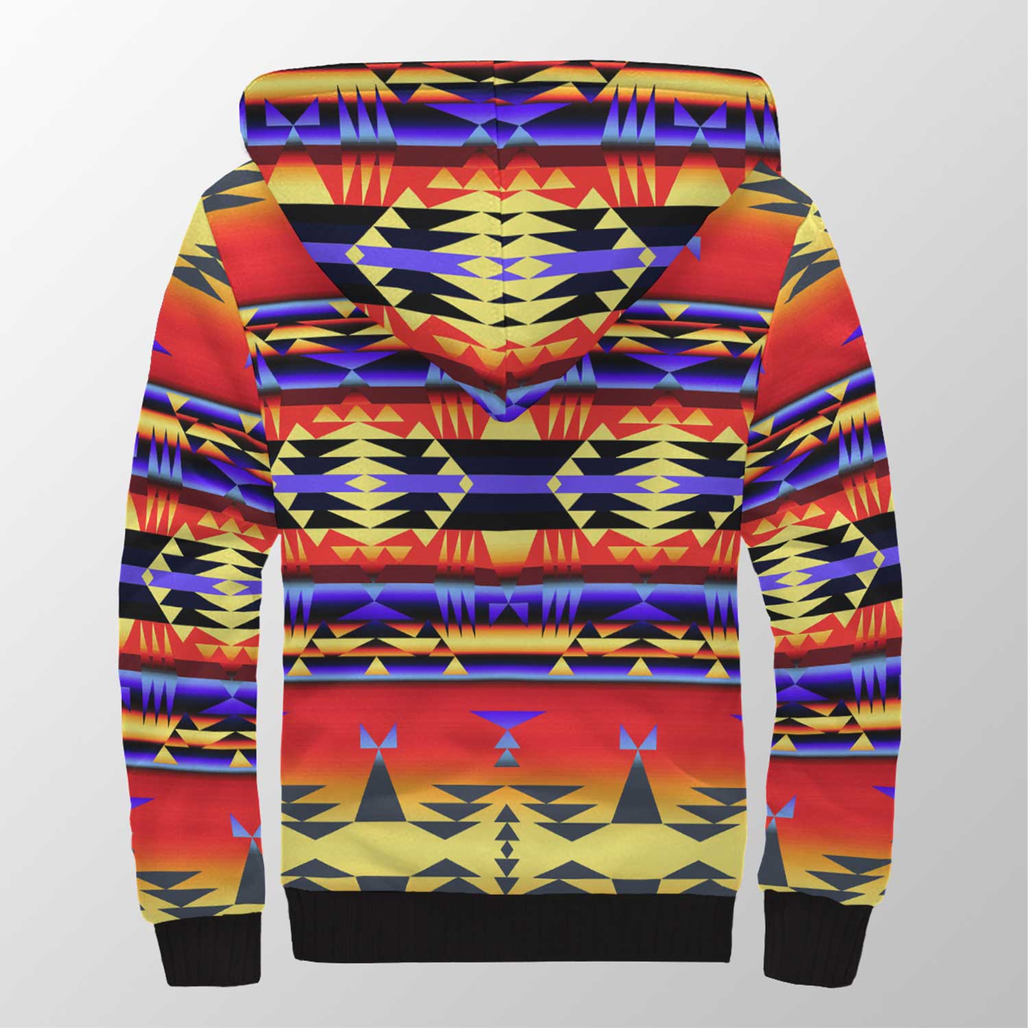 Between the San Juan Mountains Sherpa Hoodie 49 Dzine