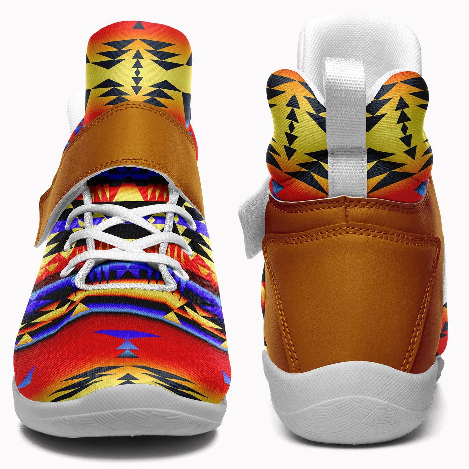Between the San Juan Mountains White Sole Ipottaa Basketball / Sport High Top Shoes Herman