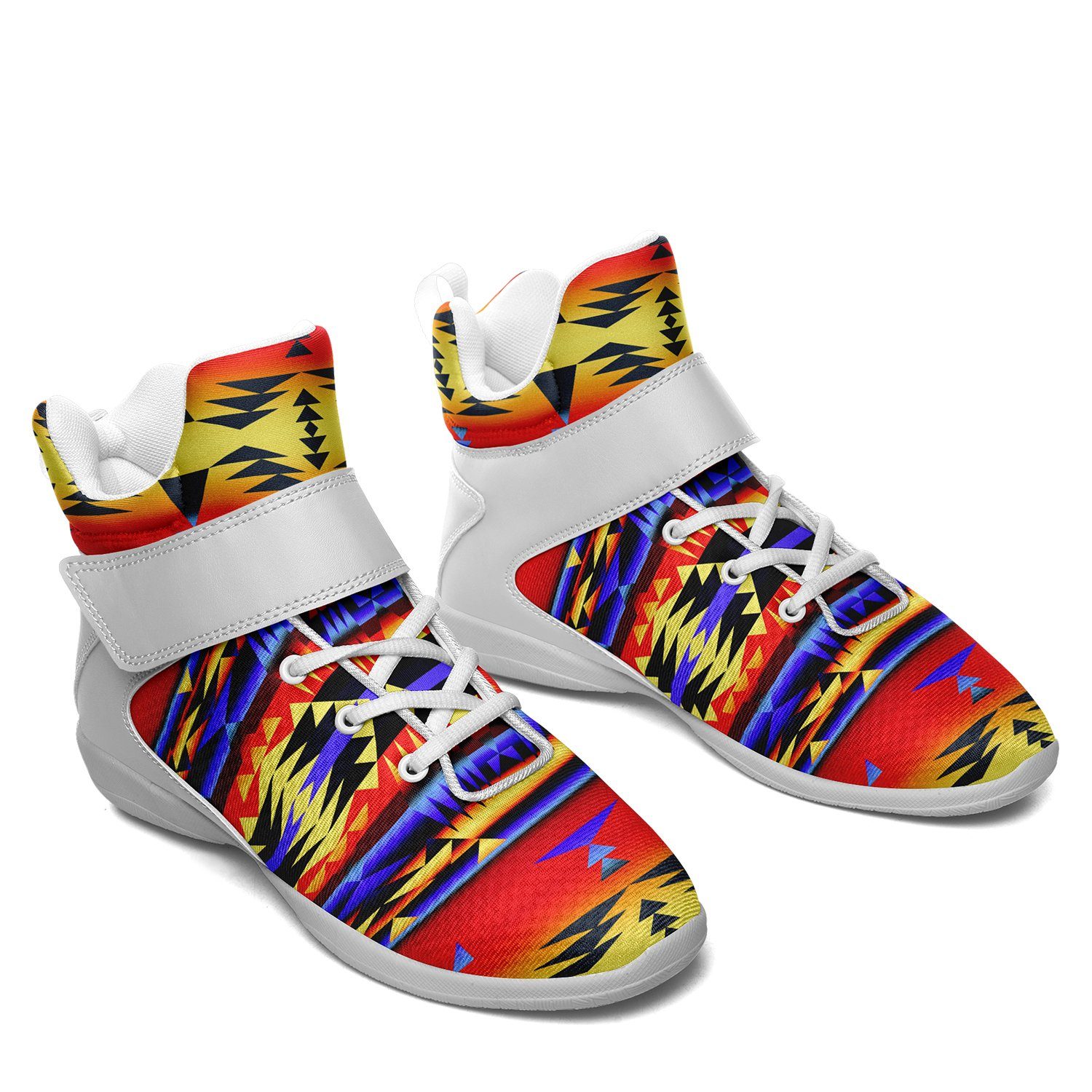 Between the San Juan Mountains White Sole Ipottaa Basketball / Sport High Top Shoes Herman