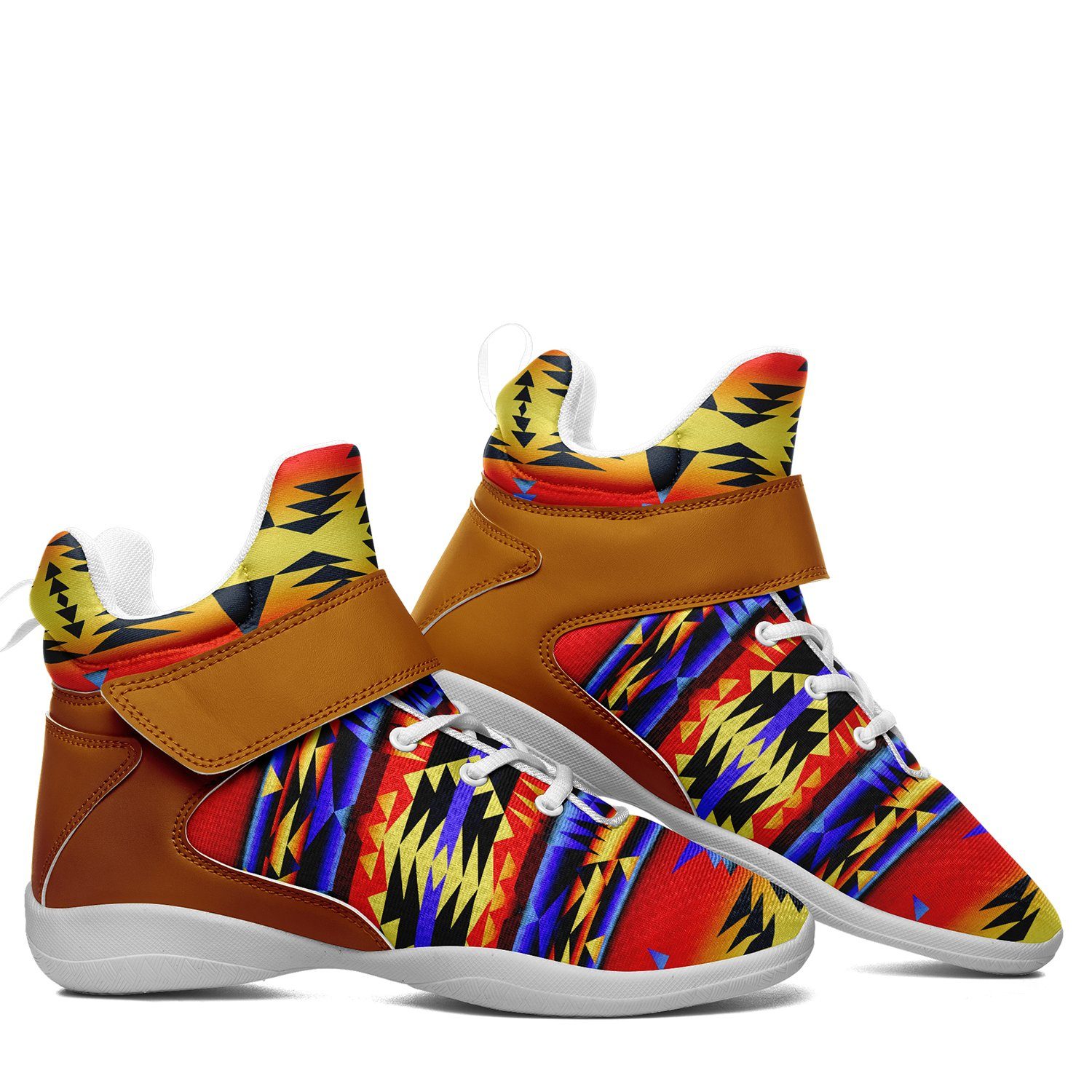 Between the San Juan Mountains White Sole Ipottaa Basketball / Sport High Top Shoes Herman
