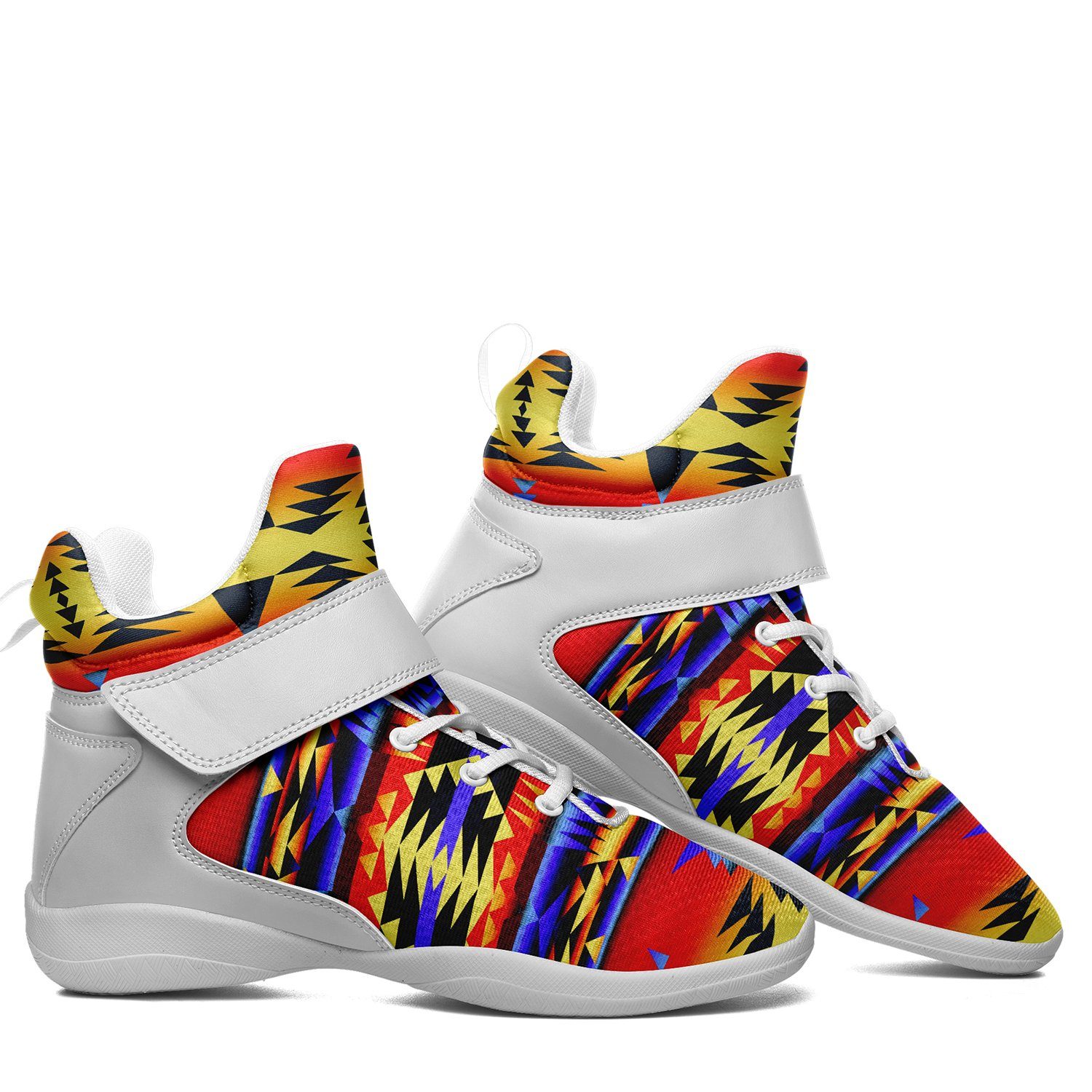 Between the San Juan Mountains White Sole Ipottaa Basketball / Sport High Top Shoes Herman