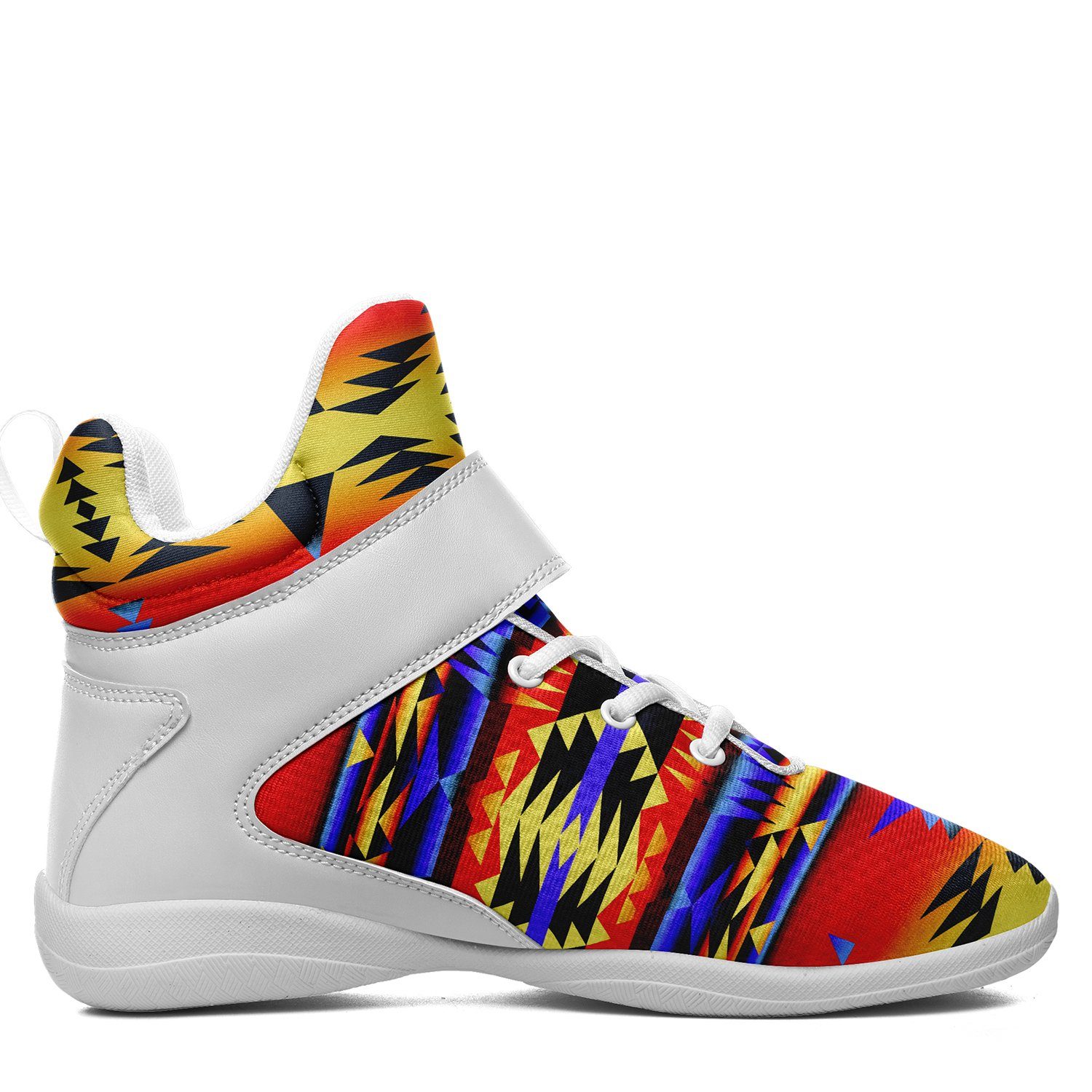 Between the San Juan Mountains White Sole Ipottaa Basketball / Sport High Top Shoes Herman 