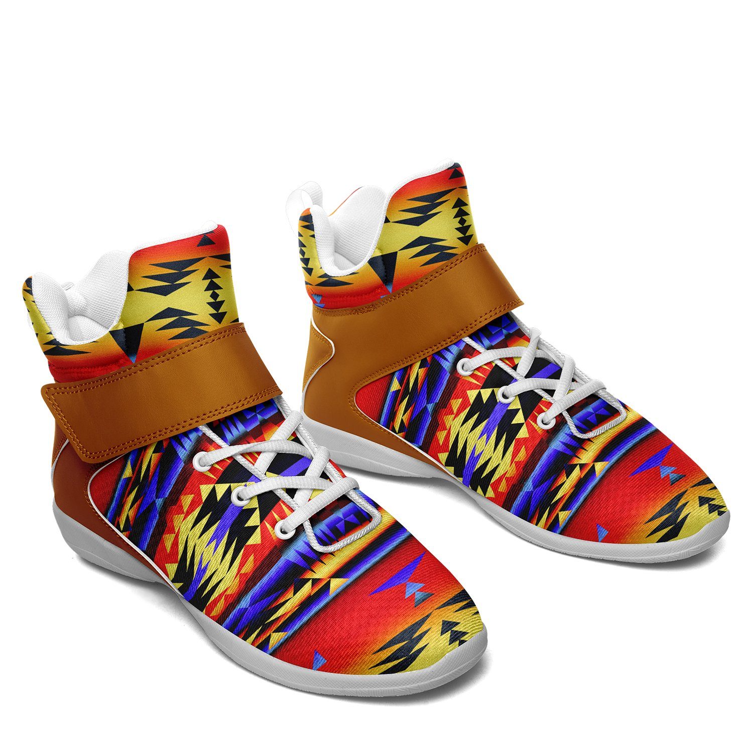 Between the San Juan Mountains White Sole Ipottaa Basketball / Sport High Top Shoes Herman