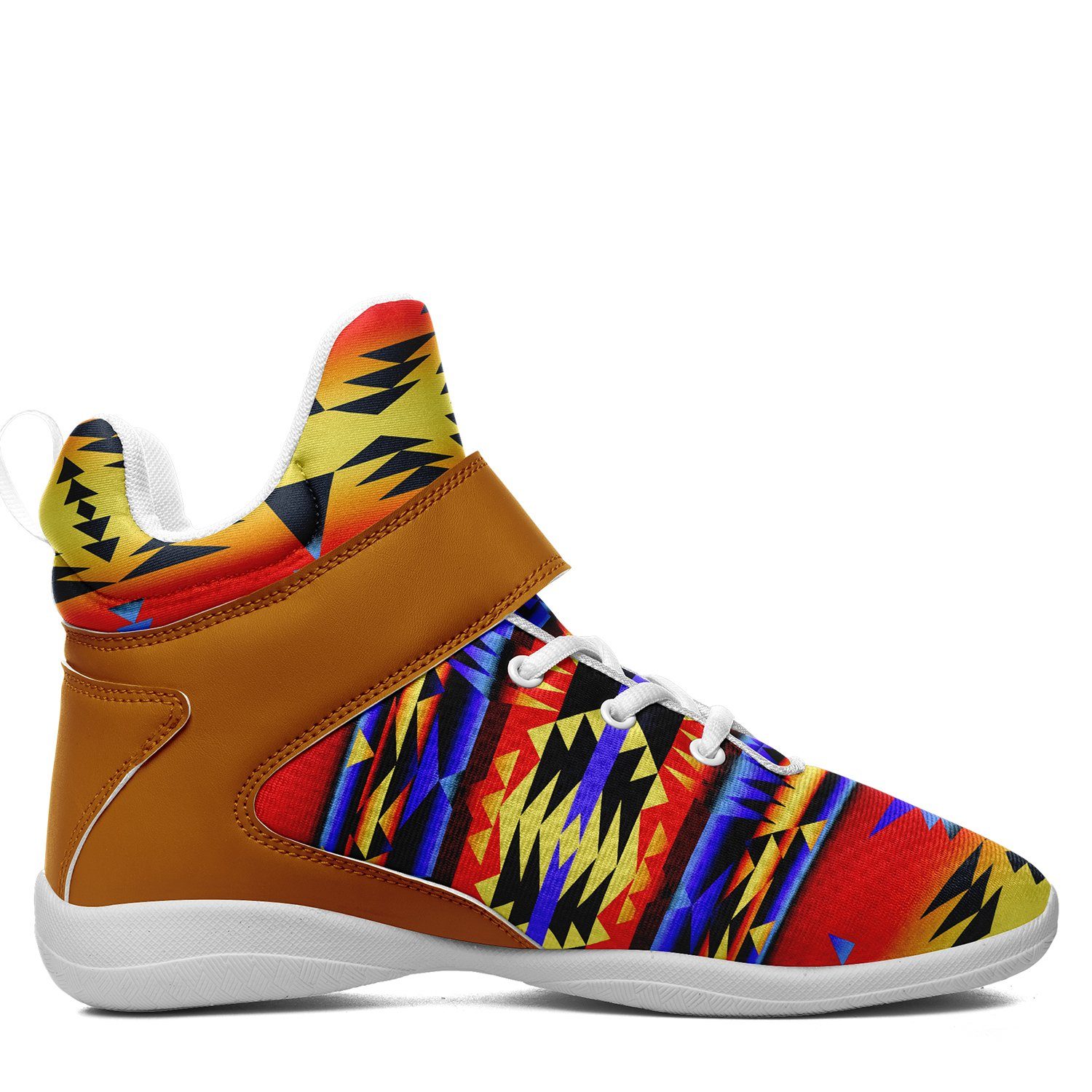 Between the San Juan Mountains White Sole Ipottaa Basketball / Sport High Top Shoes Herman