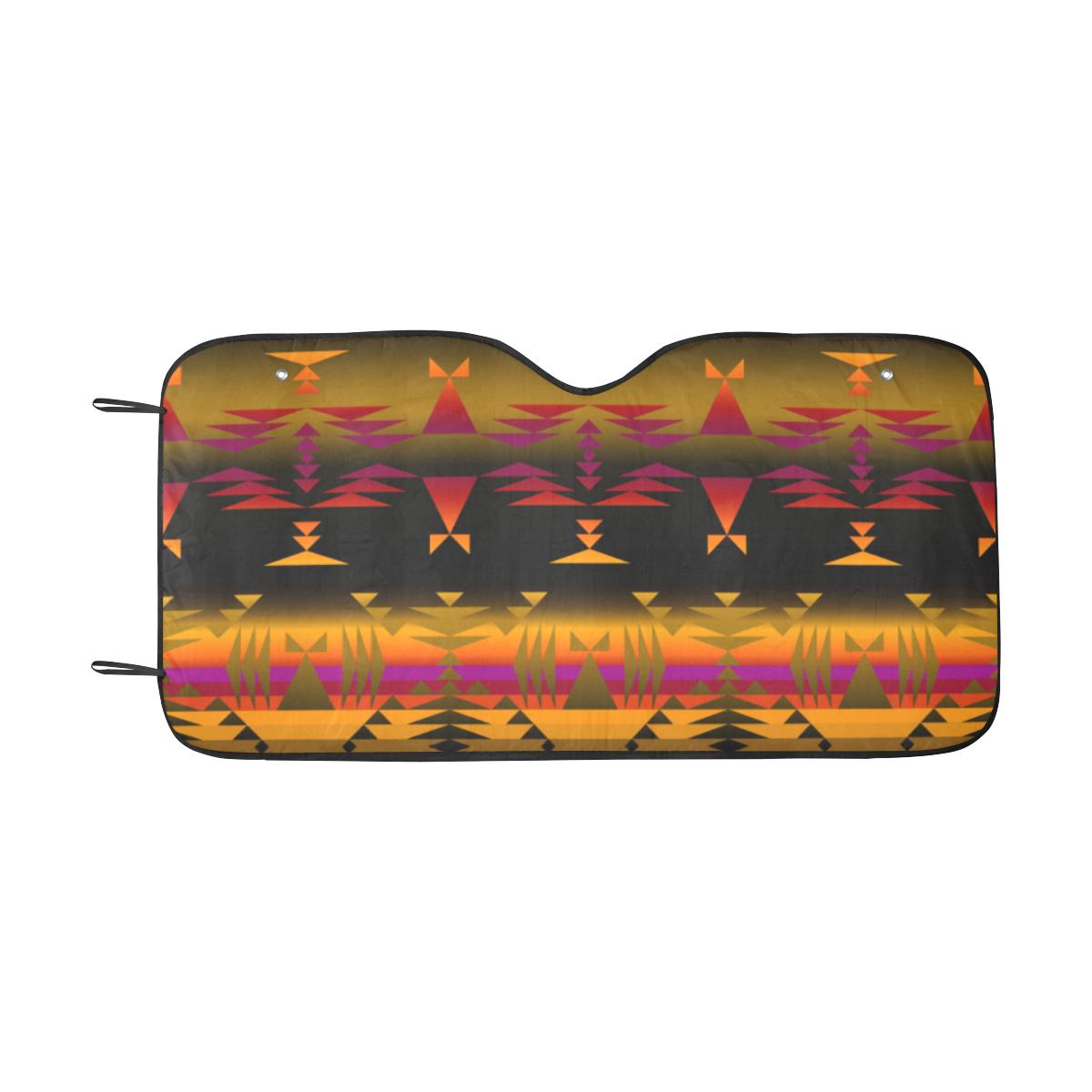 Between the Sierra Mountains Car Sun Shade 55"x30" Car Sun Shade e-joyer