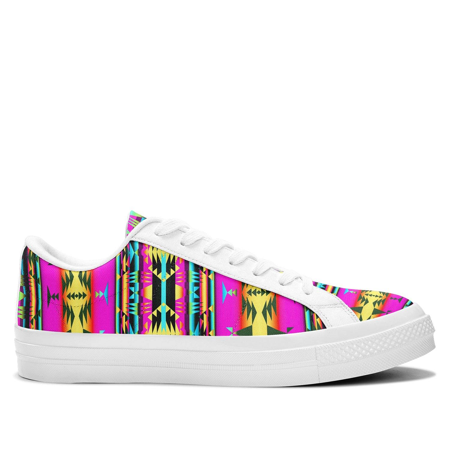 Between the Sunset Mountains Aapisi Low Top Canvas Shoes White Sole 49 Dzine