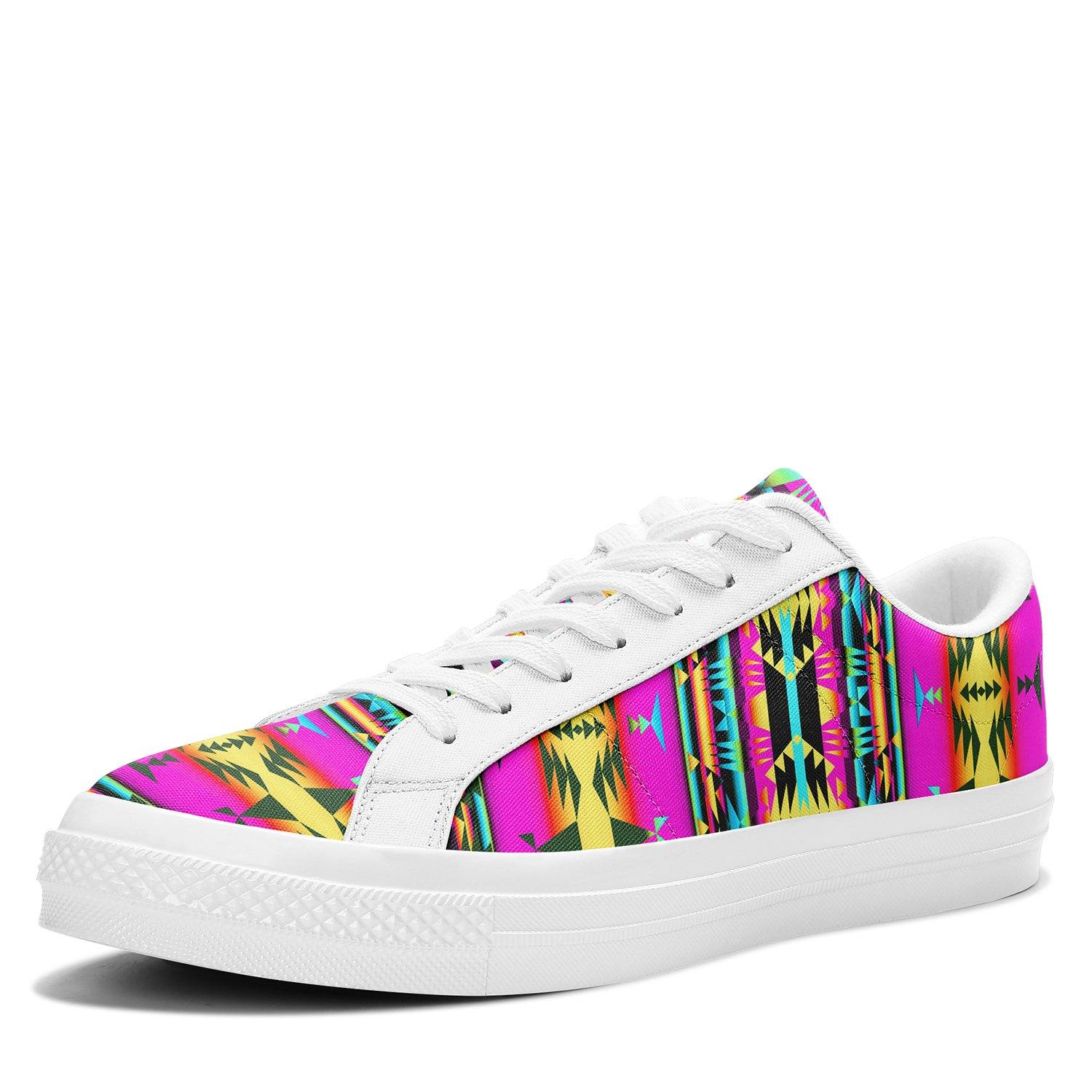Between the Sunset Mountains Aapisi Low Top Canvas Shoes White Sole 49 Dzine