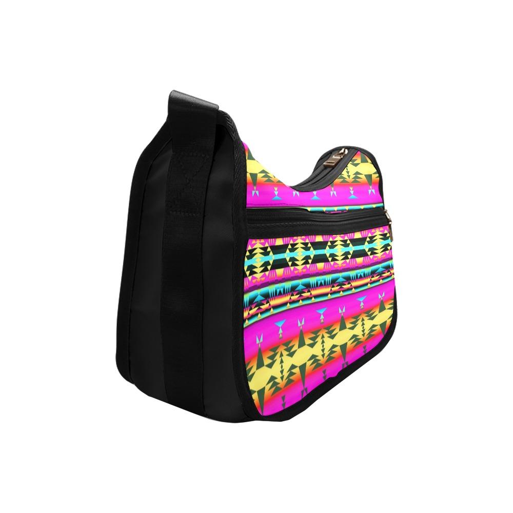 Between the Sunset Mountains Crossbody Bags (Model 1616) Crossbody Bags (1616) e-joyer