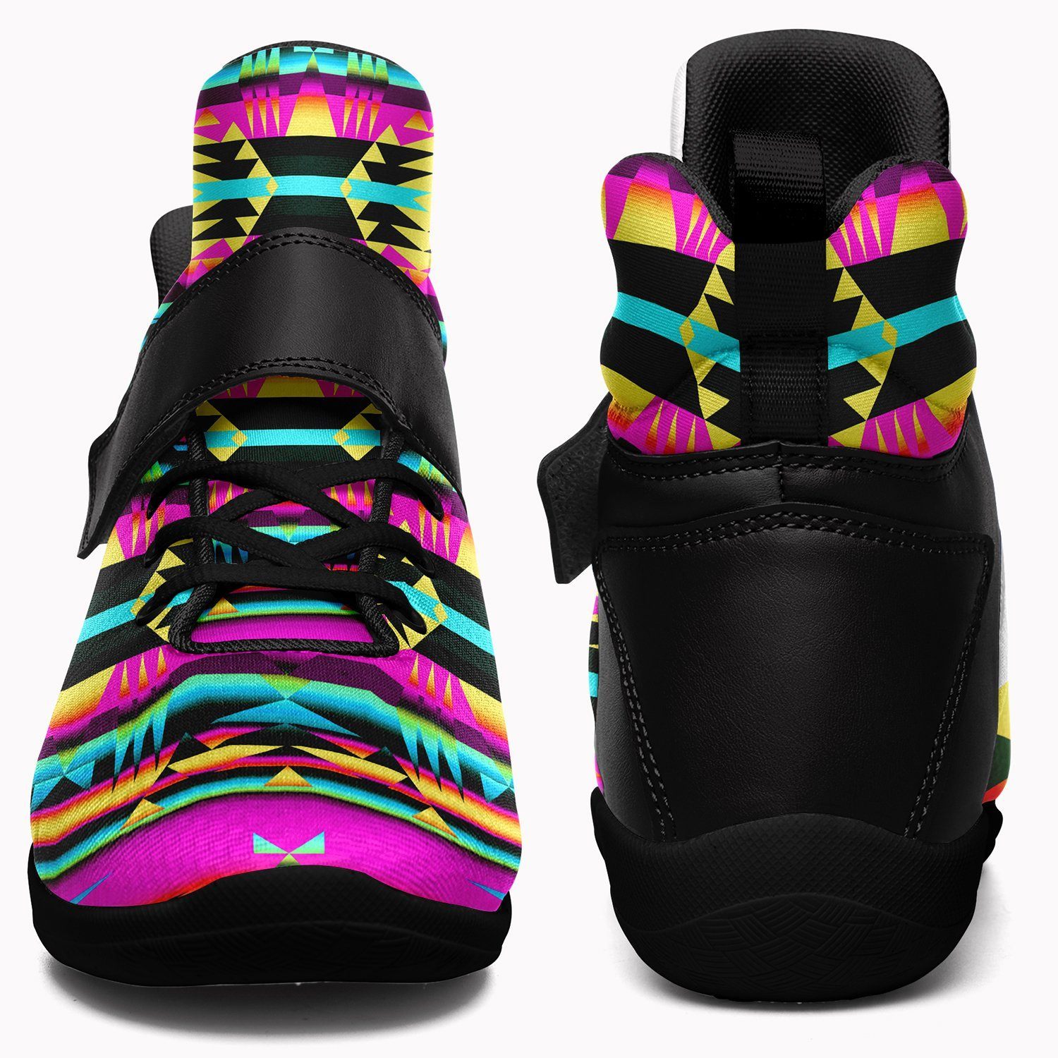 Between the Sunset Mountains Ipottaa Basketball / Sport High Top Shoes - Black Sole 49 Dzine