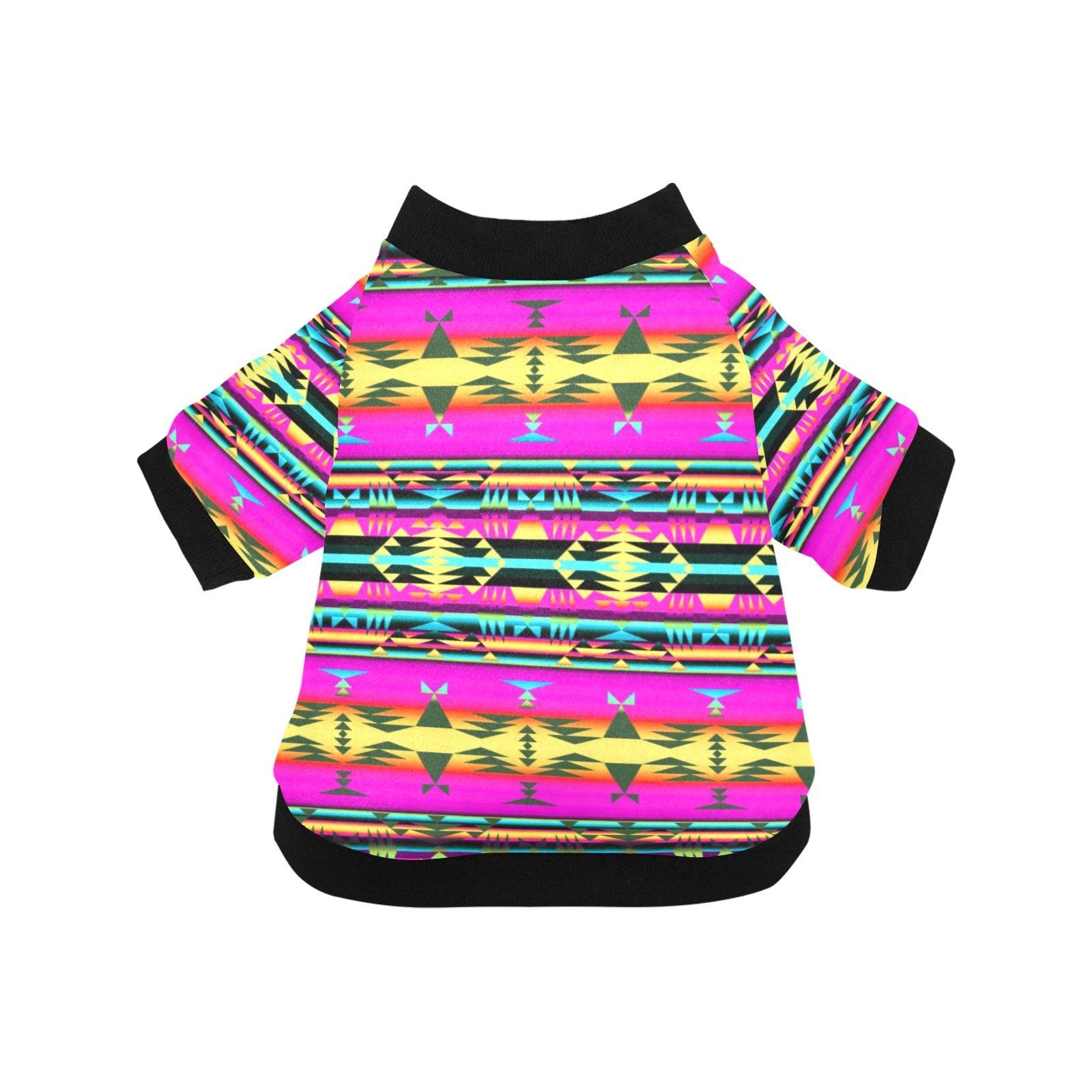Between the Sunset Mountains Pet Dog Round Neck Shirt Pet Dog Round Neck Shirt e-joyer