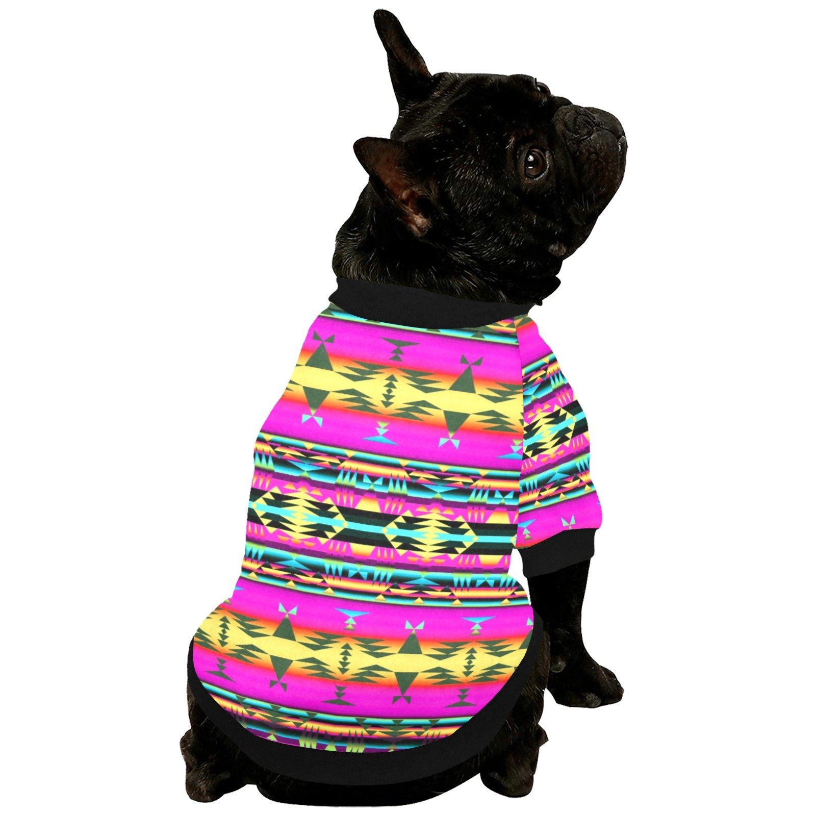 Between the Sunset Mountains Pet Dog Round Neck Shirt Pet Dog Round Neck Shirt e-joyer