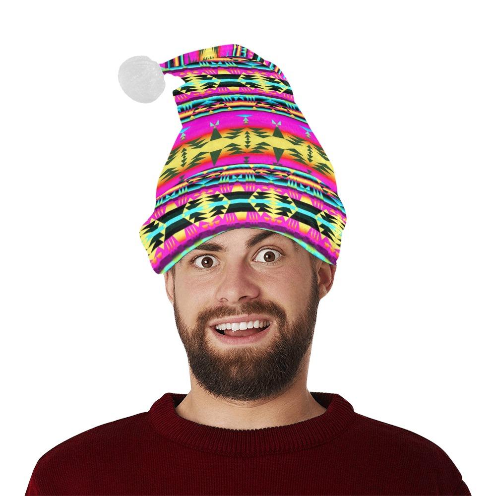 Between the Sunset Mountains Santa Hat Santa Hat e-joyer